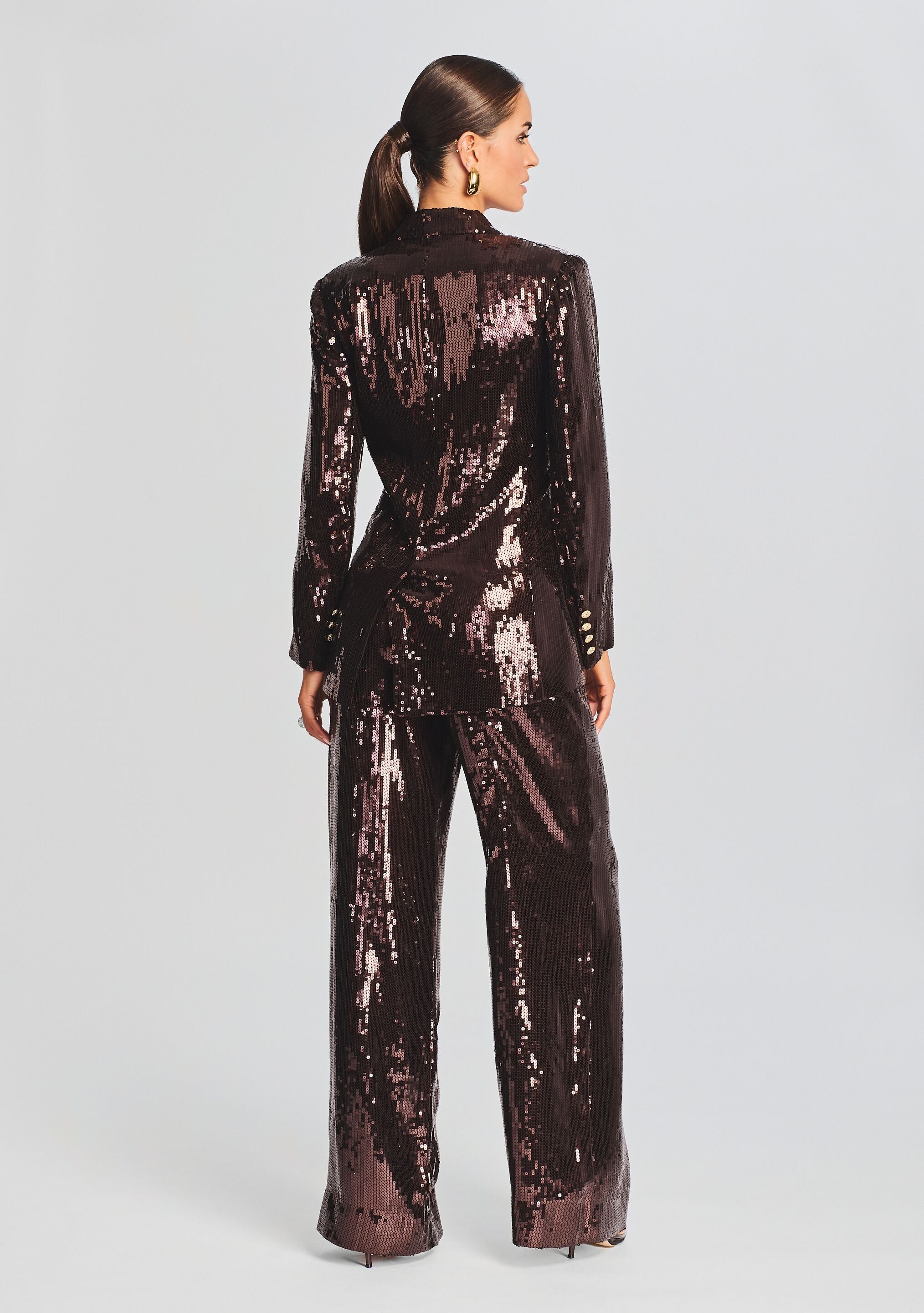 Dawn Sequin Blazer-Stylulu