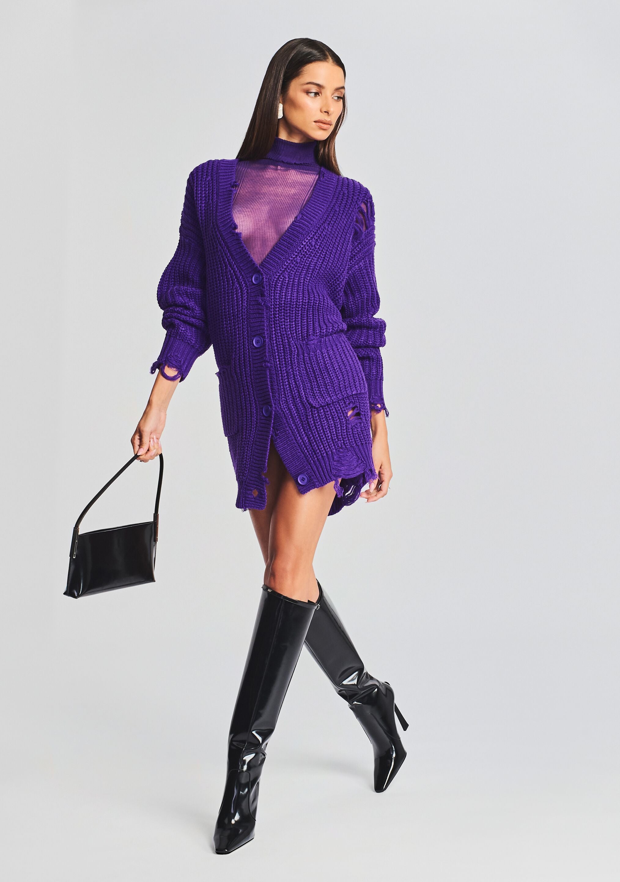 Florence Sweater Dress-Stylulu