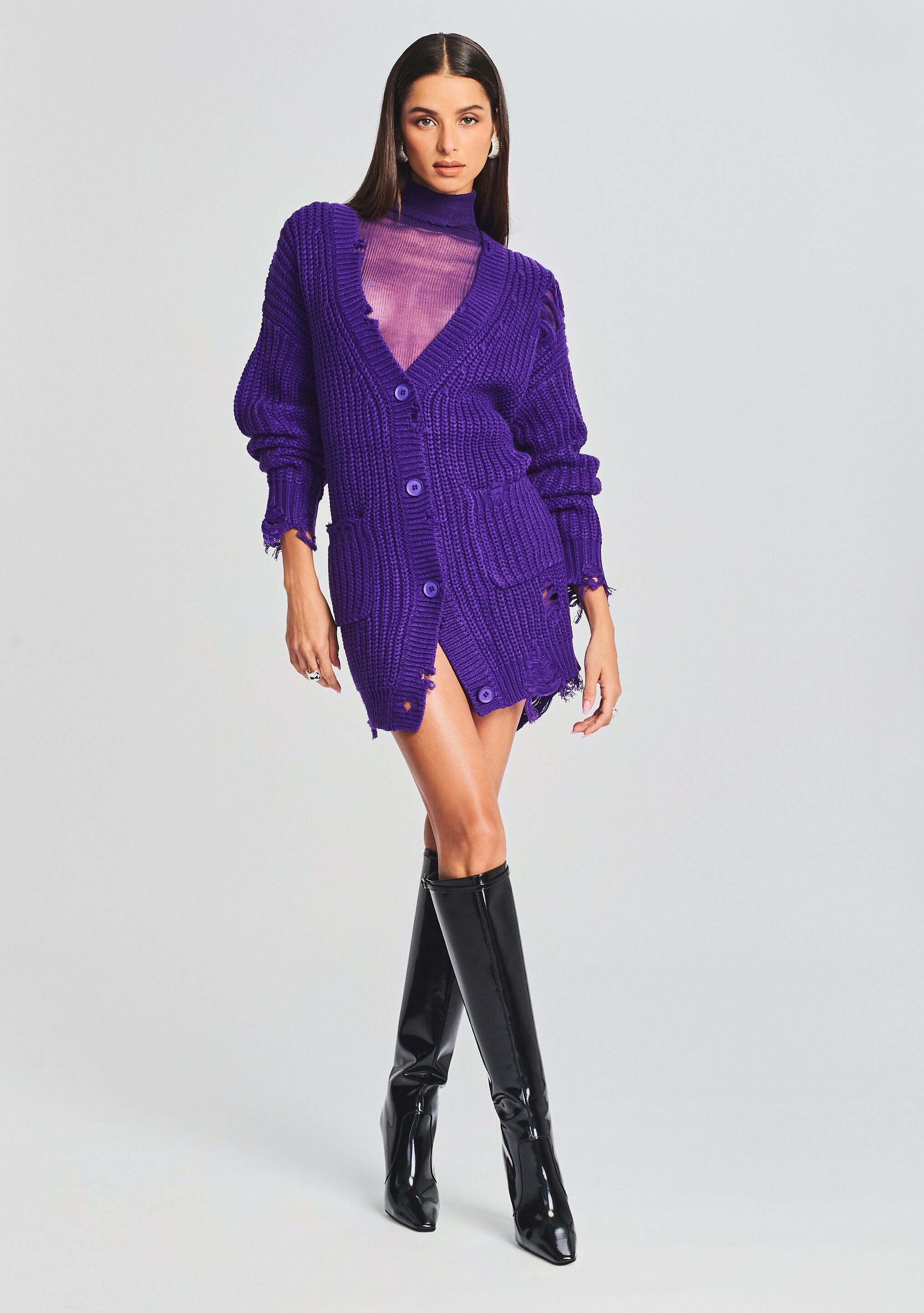 Florence Sweater Dress-Stylulu