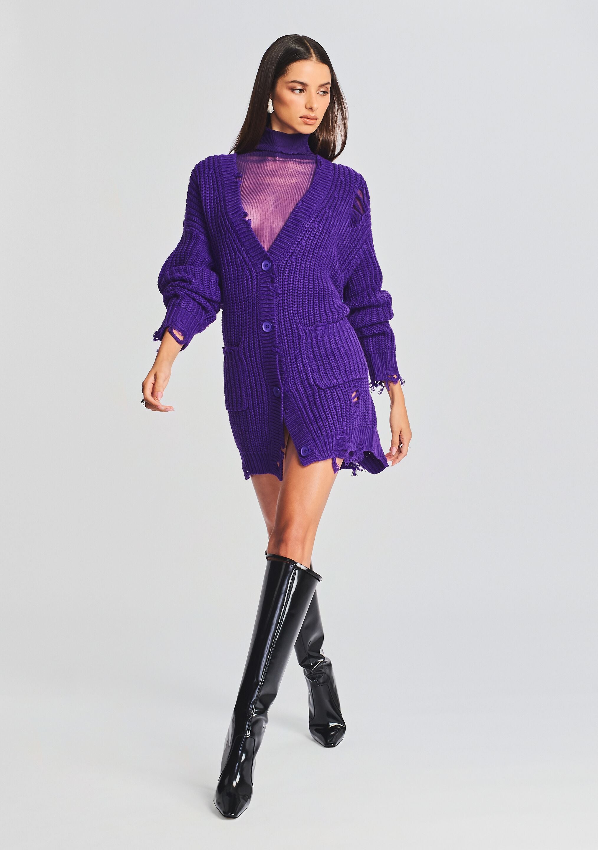 Florence Sweater Dress-Stylulu