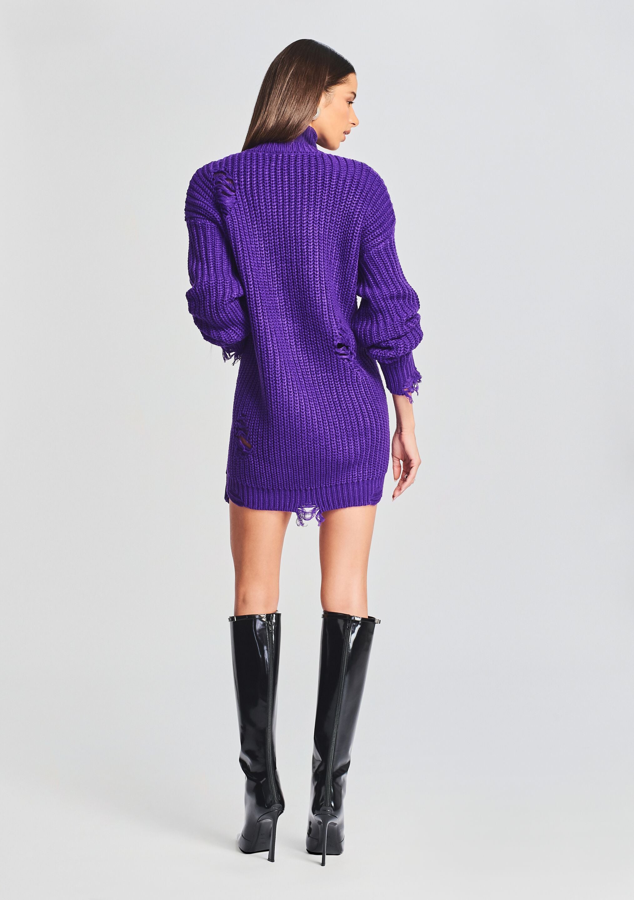 Florence Sweater Dress-Stylulu