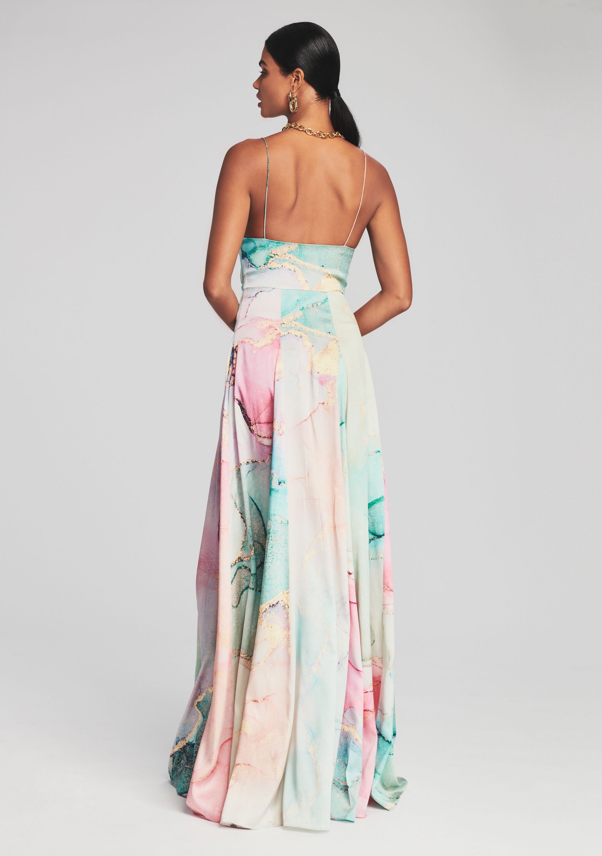 Gracie Silk Dress-Stylulu