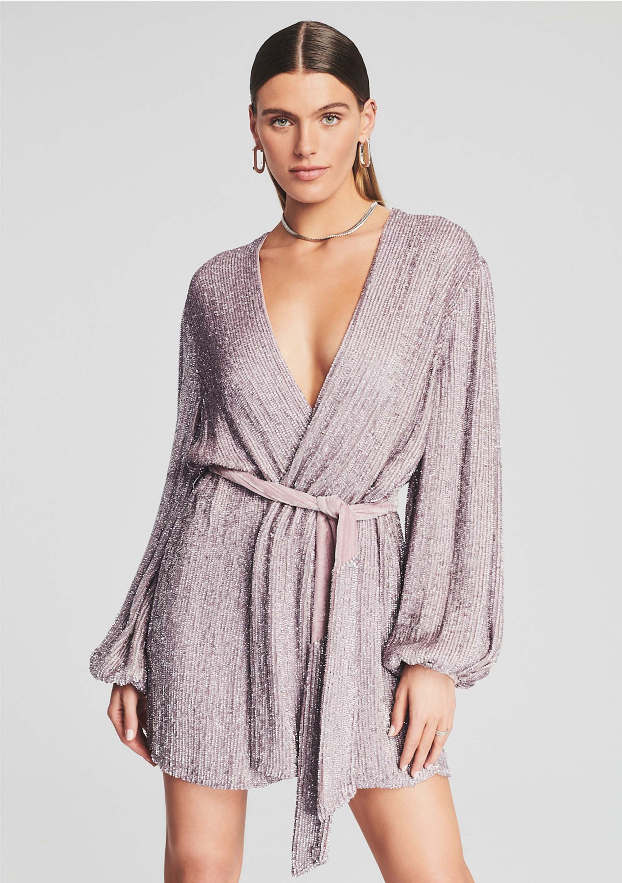 Gabrielle Sequin Robe-Stylulu