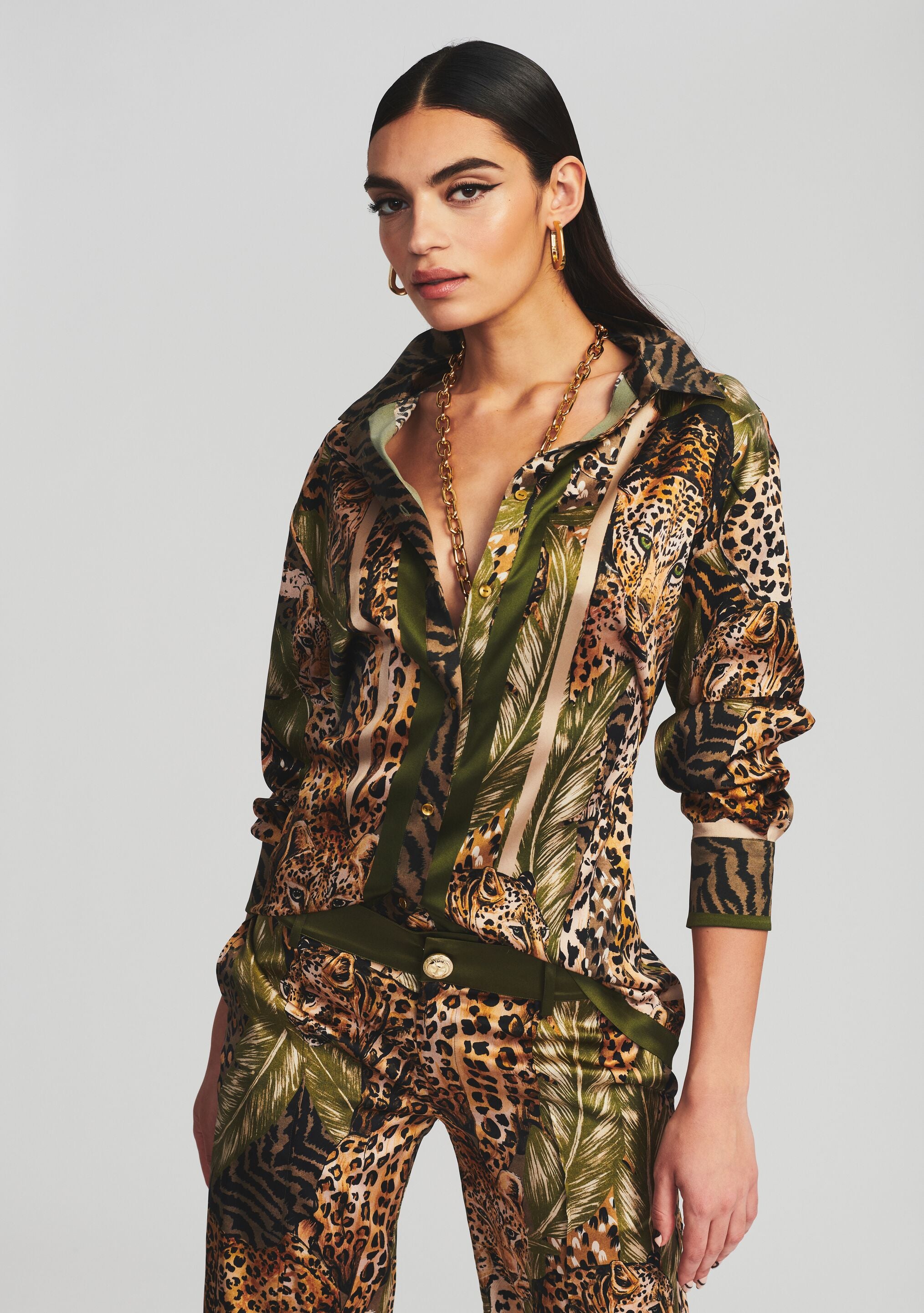 Emmy Silk Shirt-Stylulu