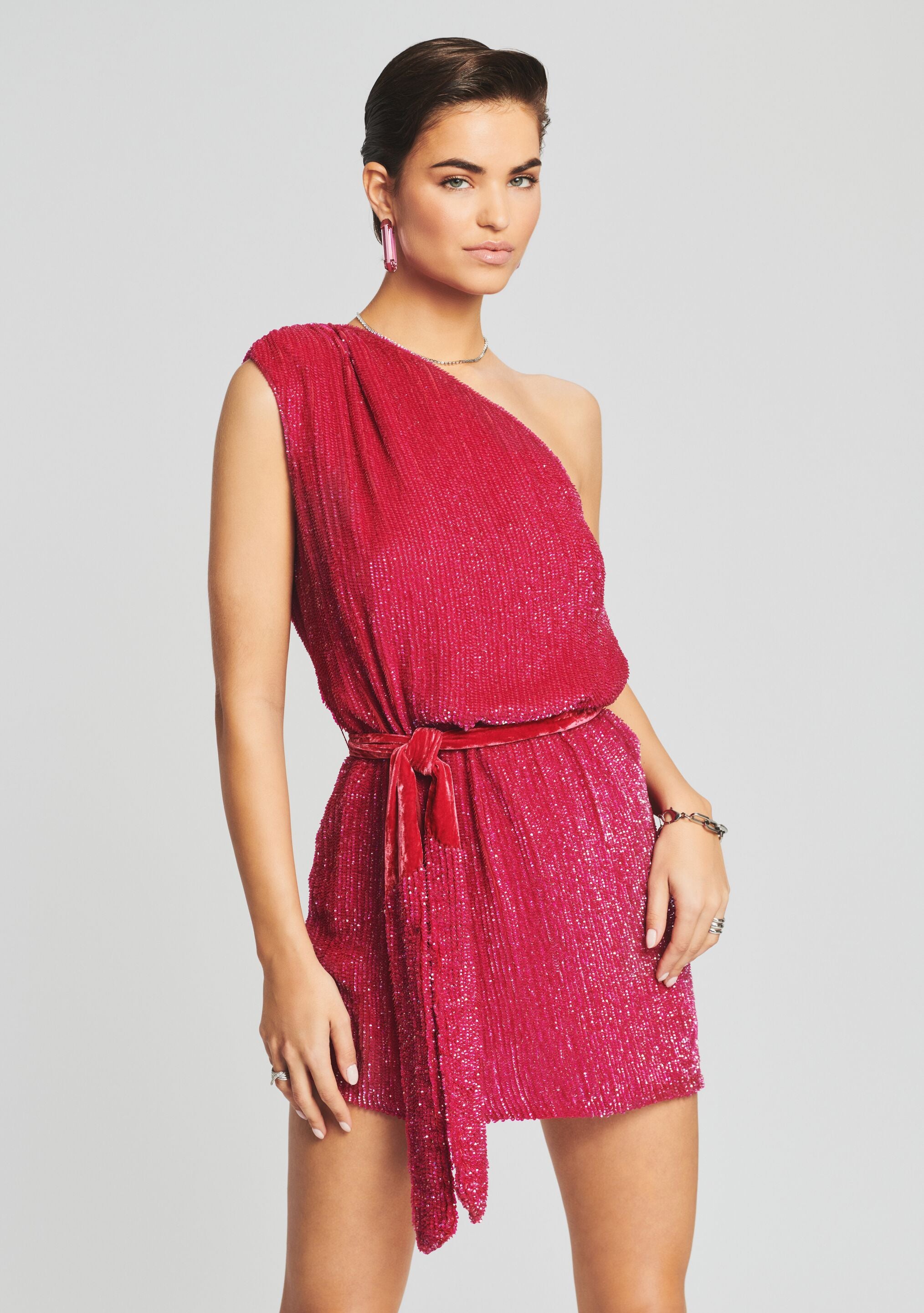 Ella Sequin Dress-Stylulu