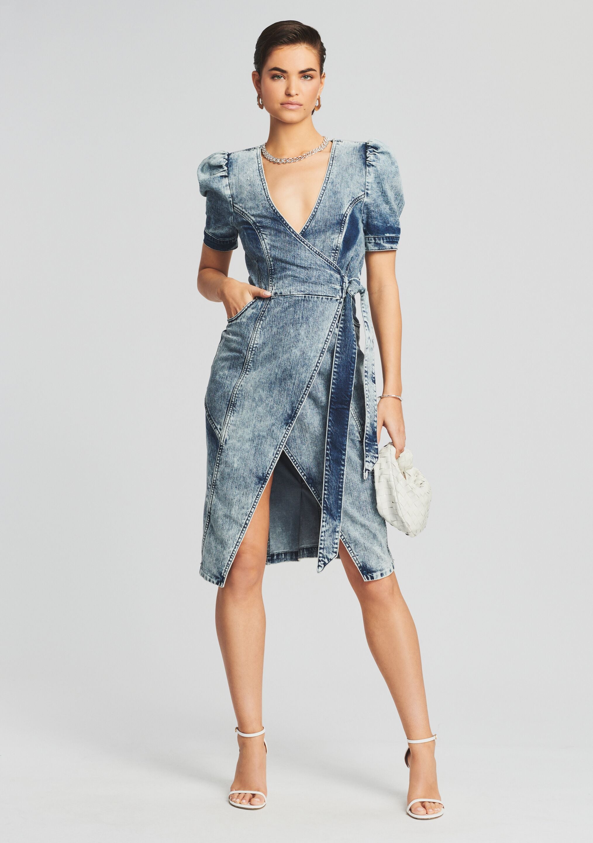 Zelda Wrap Dress-Stylulu