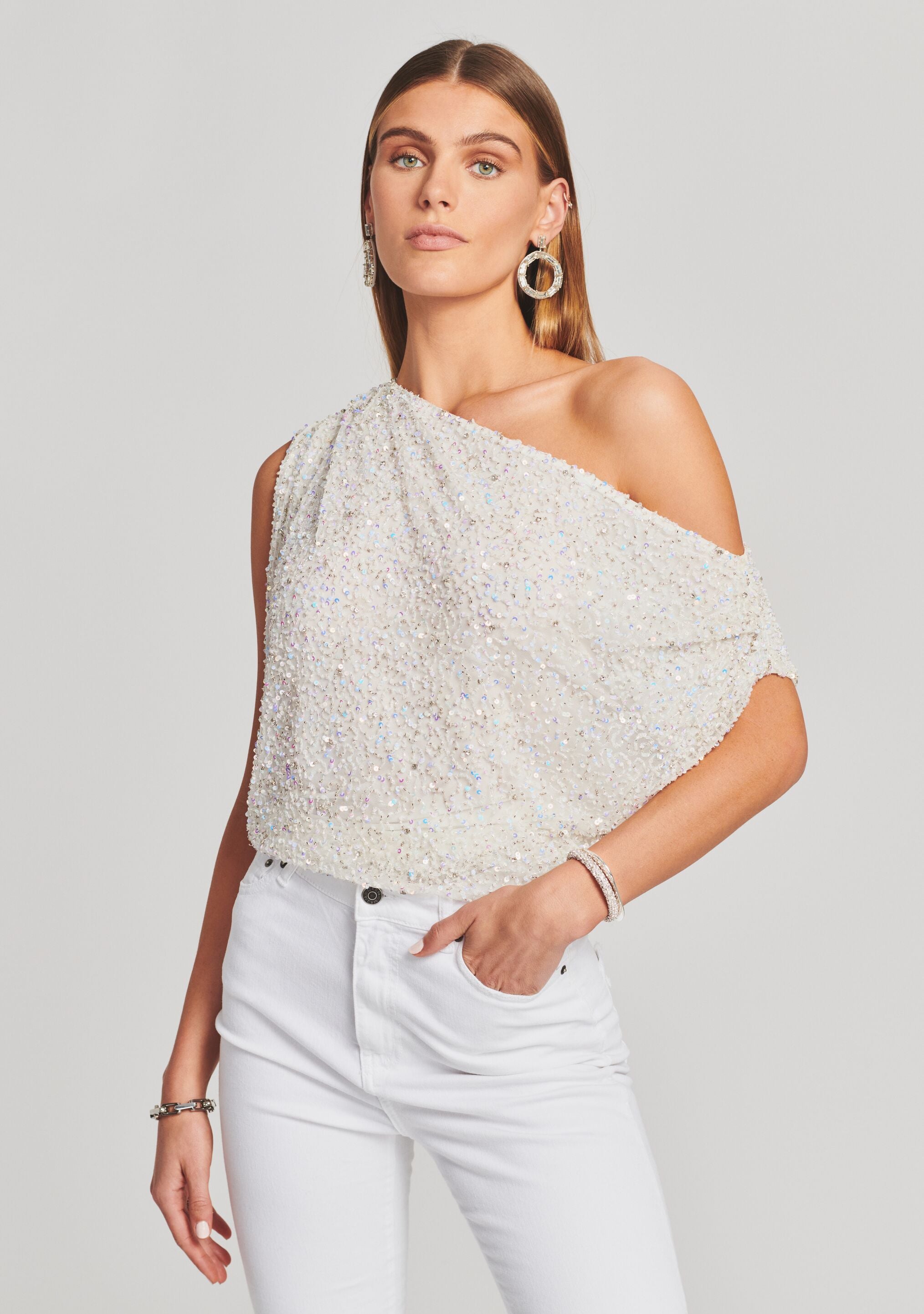 Myles Sequin Top-Stylulu