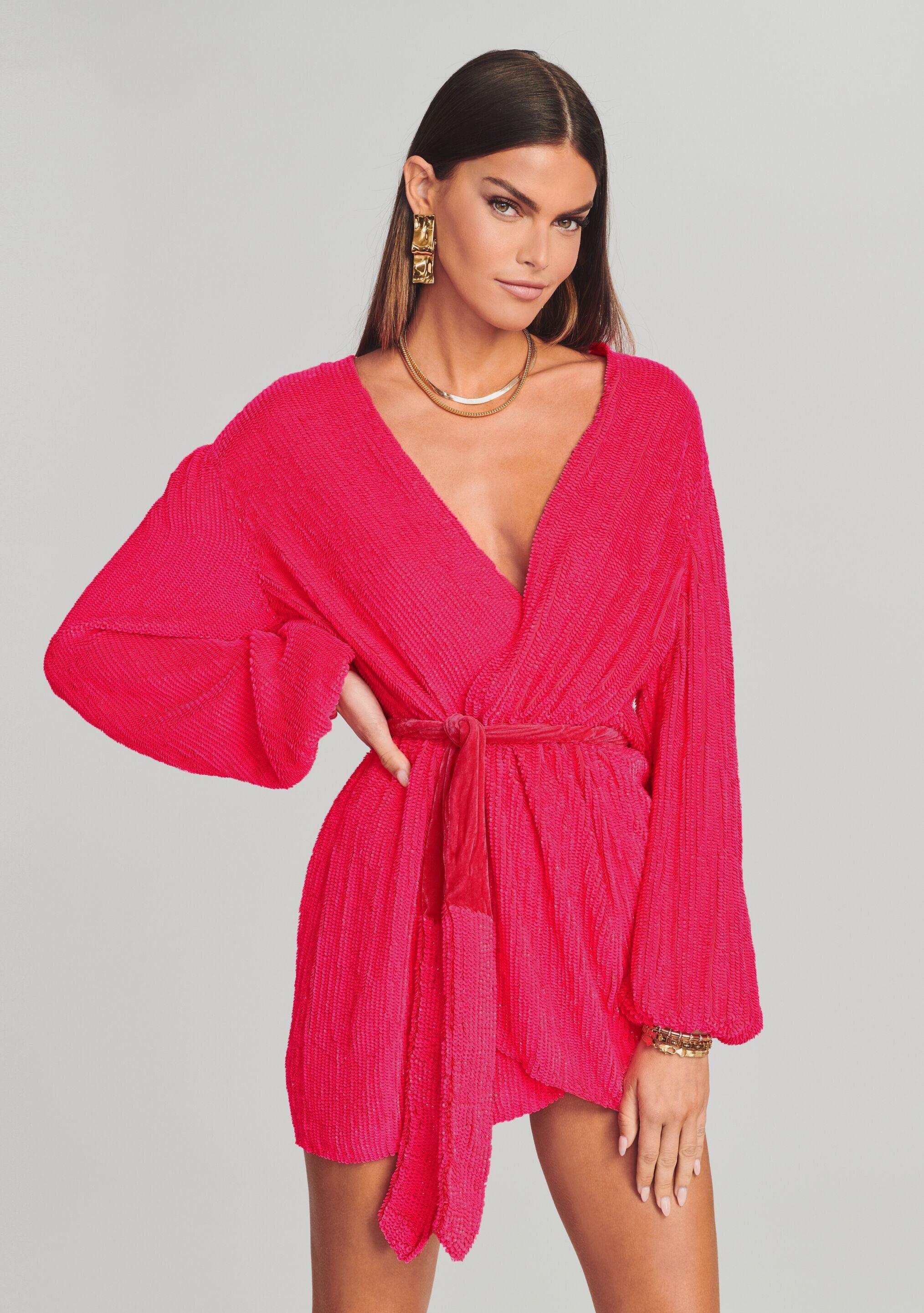 Gabrielle Sequin Robe-Stylulu