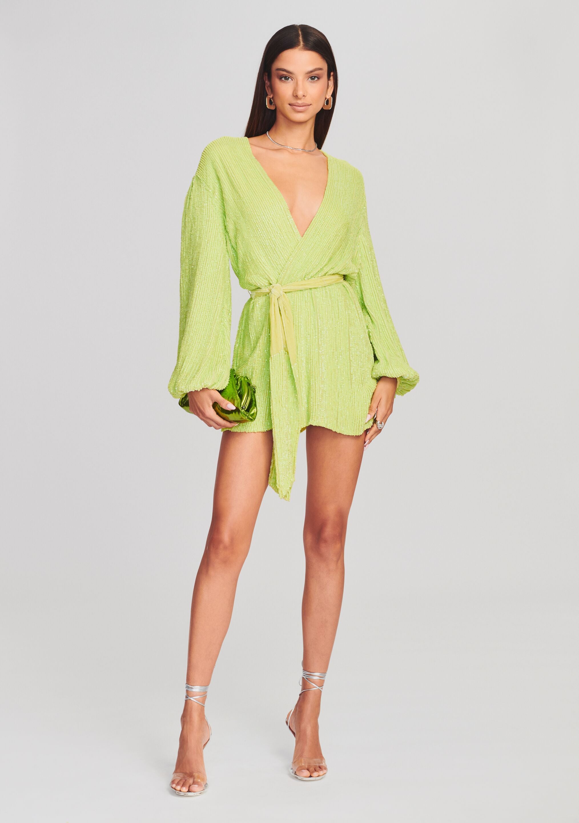 Gabrielle Sequin Robe-Stylulu