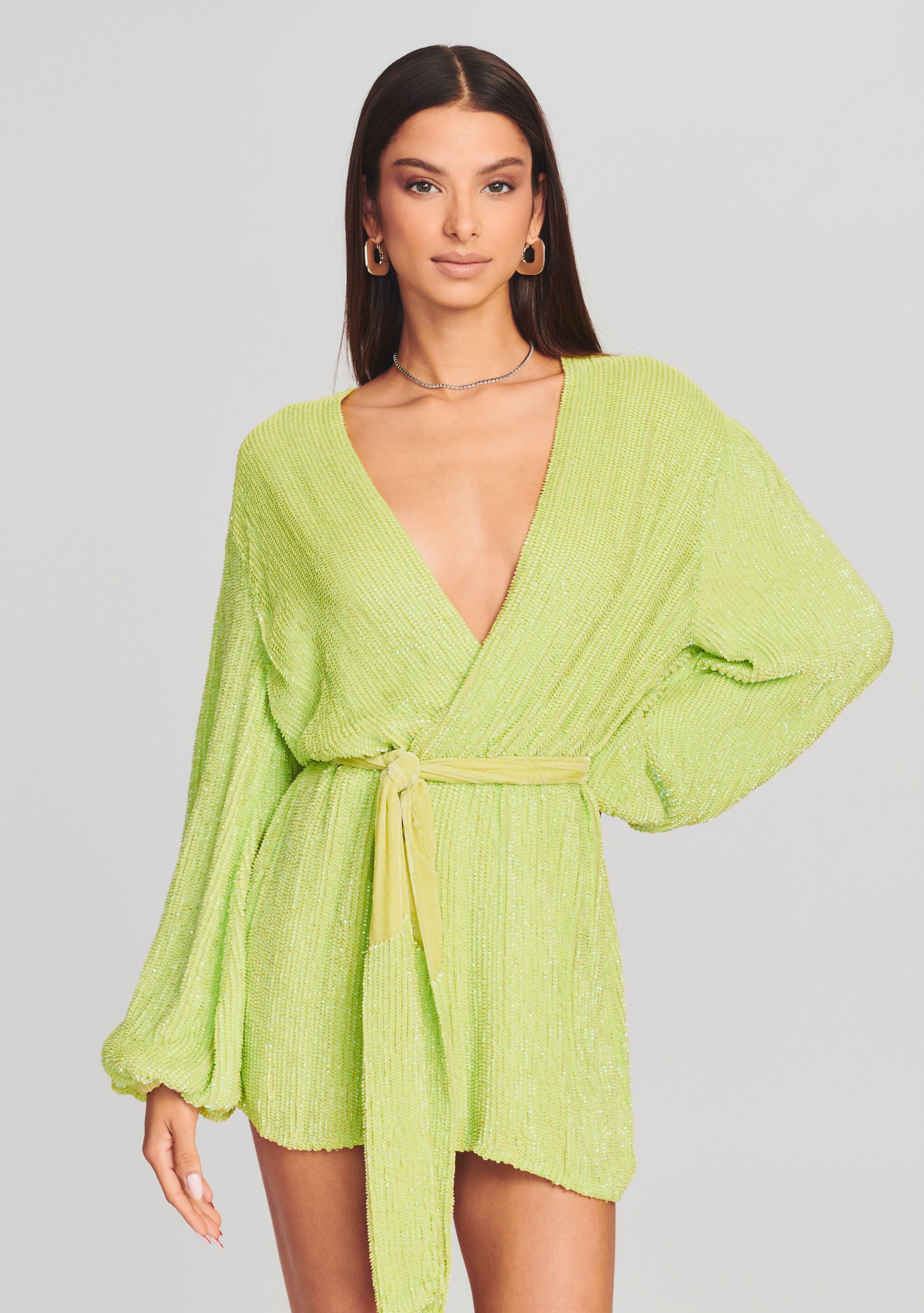 Gabrielle Sequin Robe-Stylulu