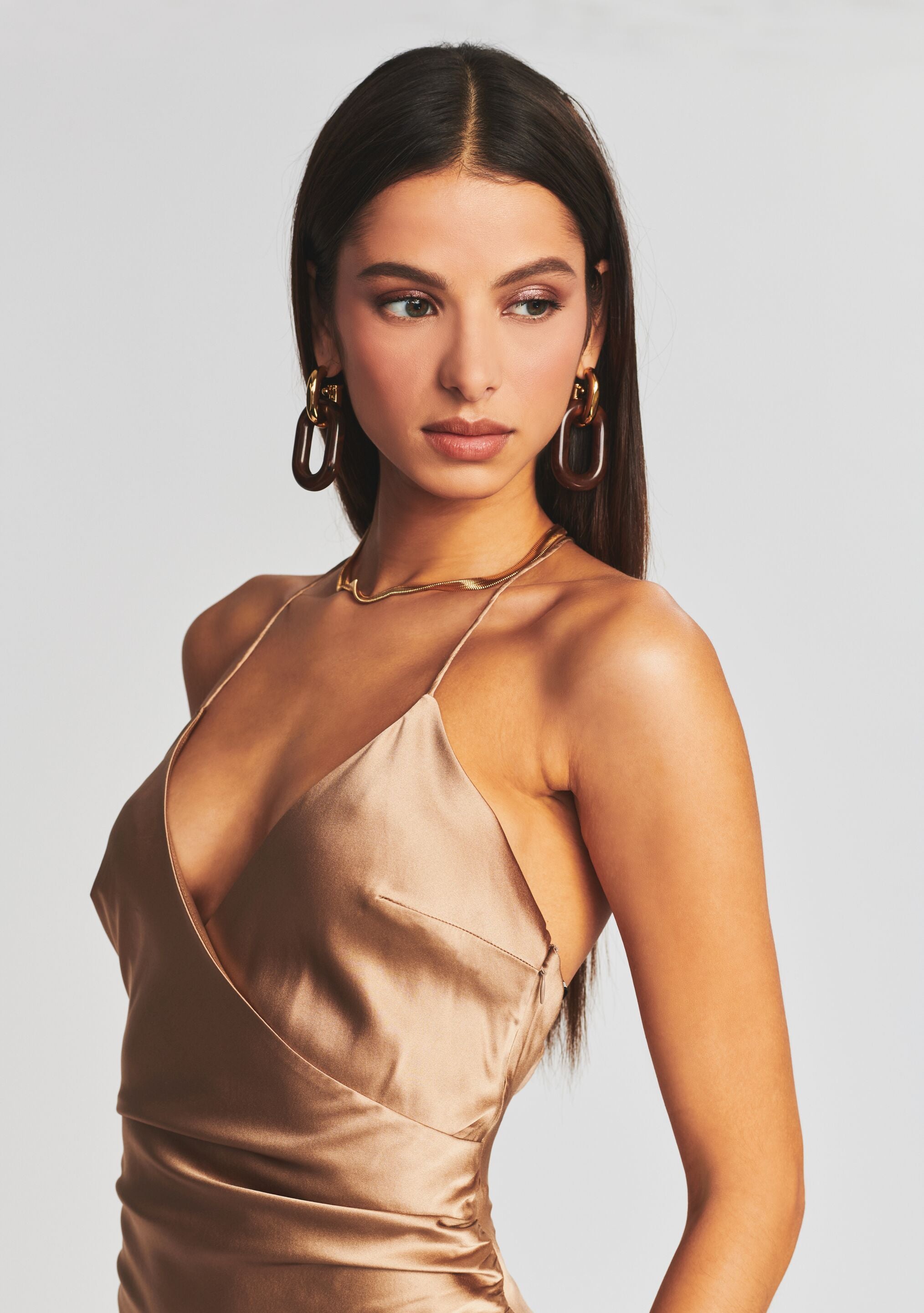 Emma Silk Dress-Stylulu