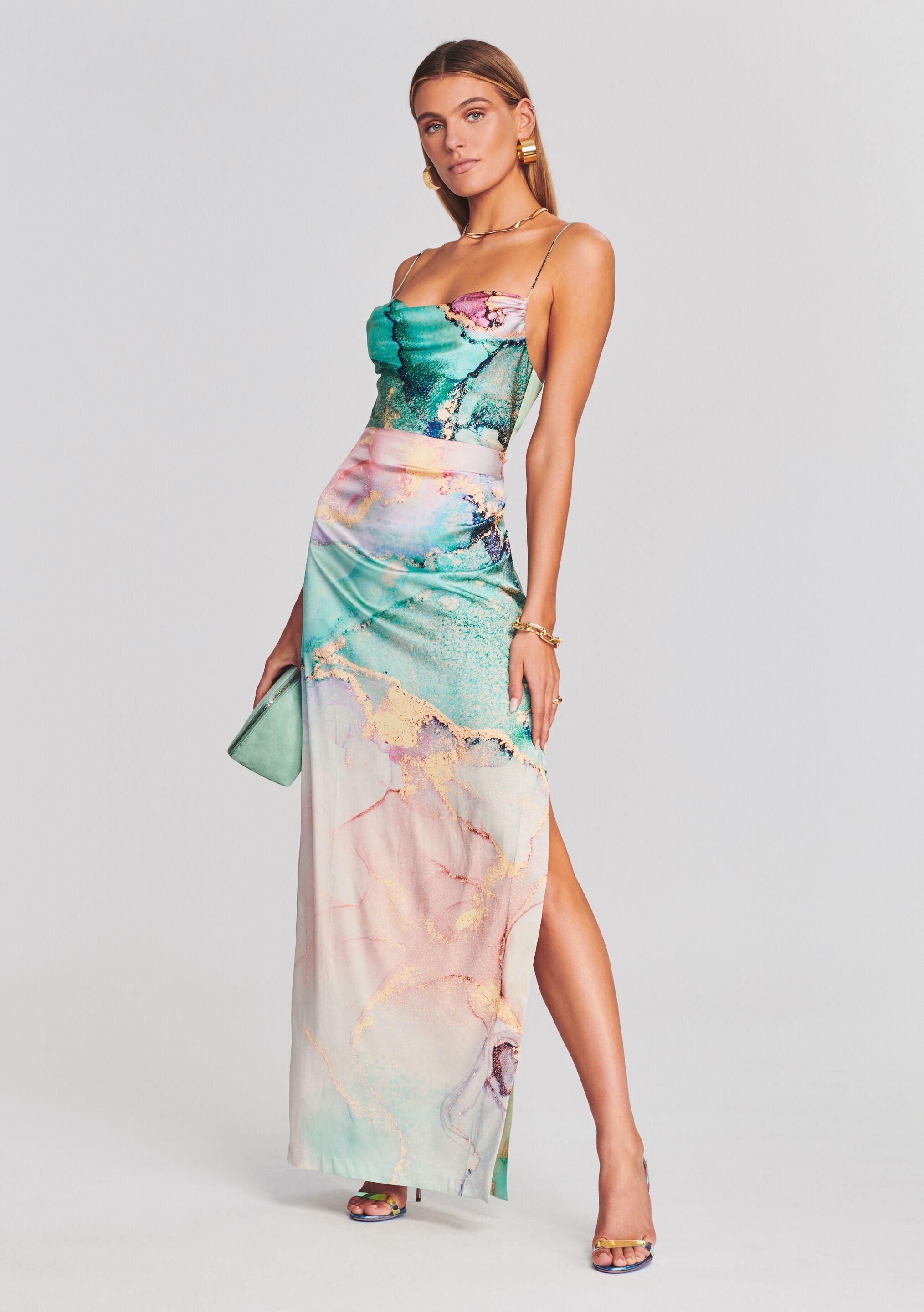 Marlene Silk Dress-Stylulu