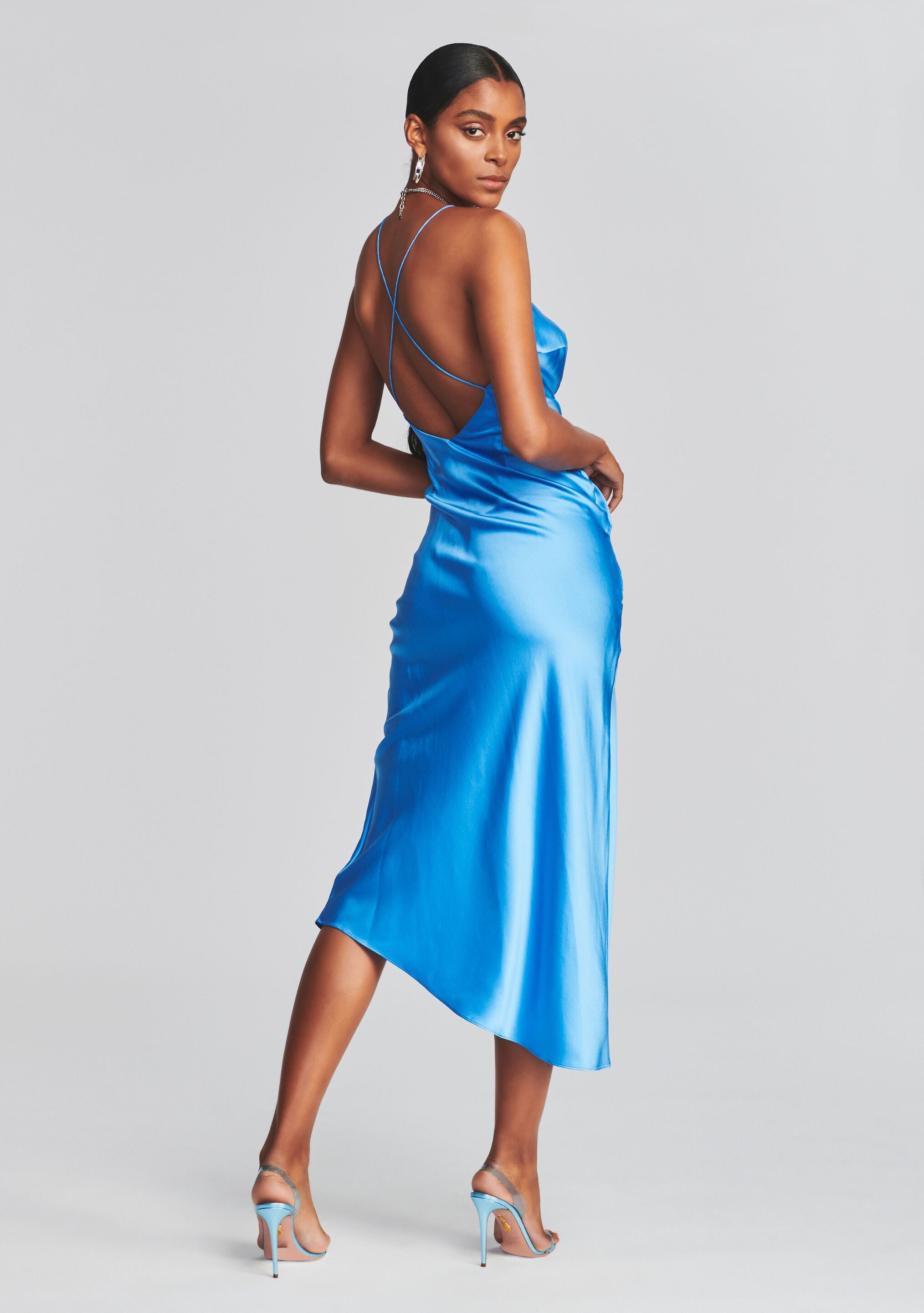 Emma Silk Dress-Stylulu