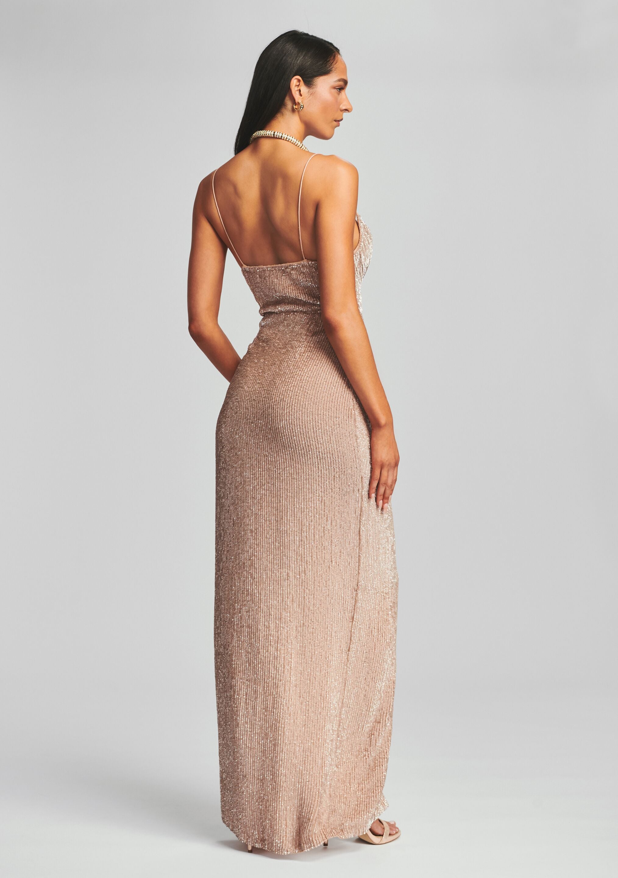 Katya Sequin Dress-Stylulu