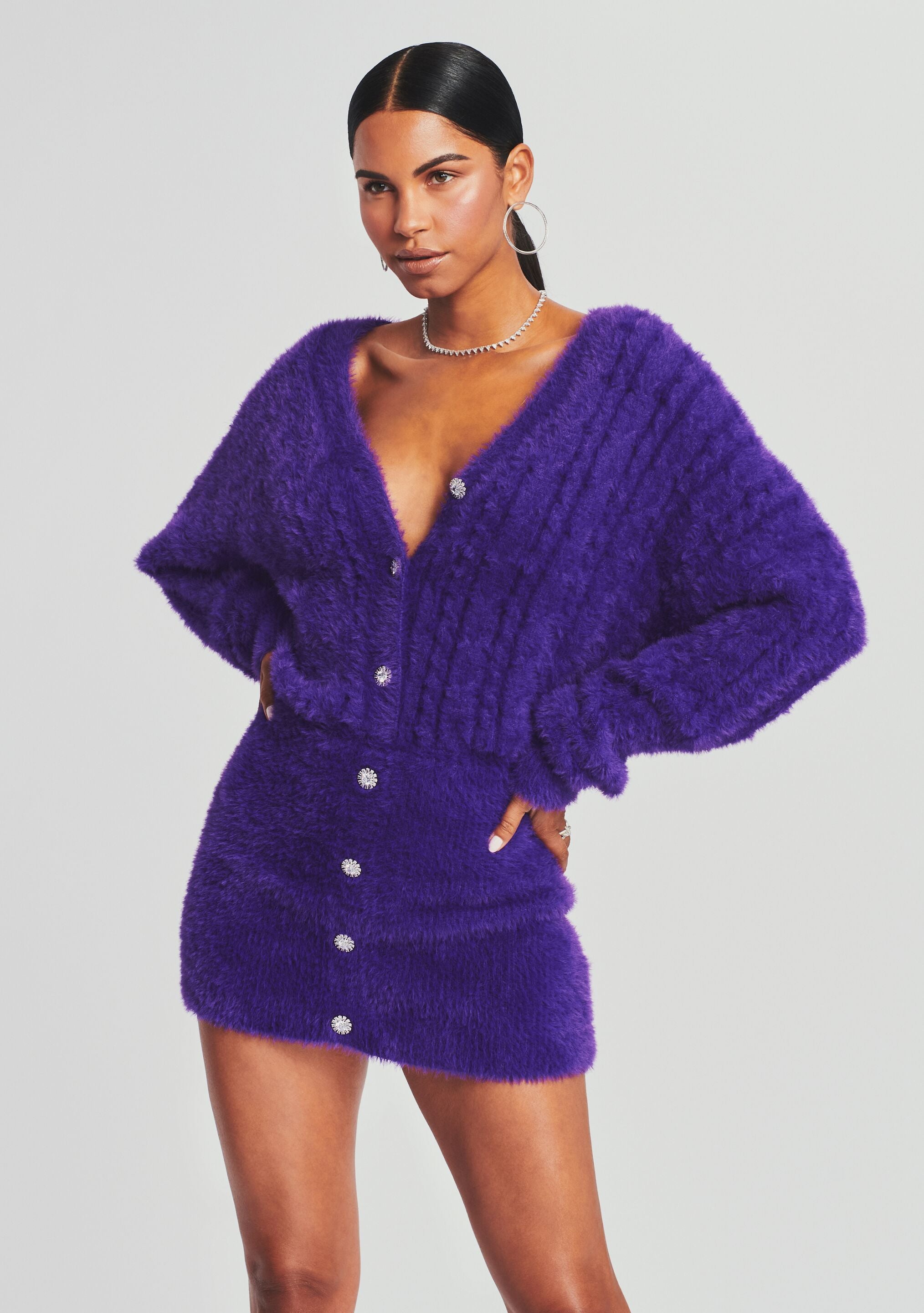 Tala Fuzzy Dress-Stylulu