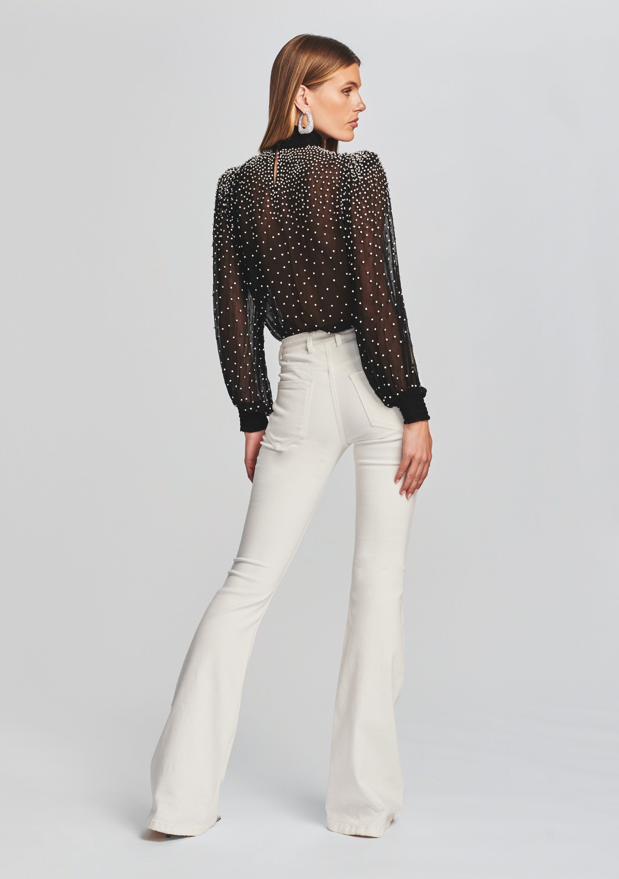 Ava Chiffon Top-Stylulu