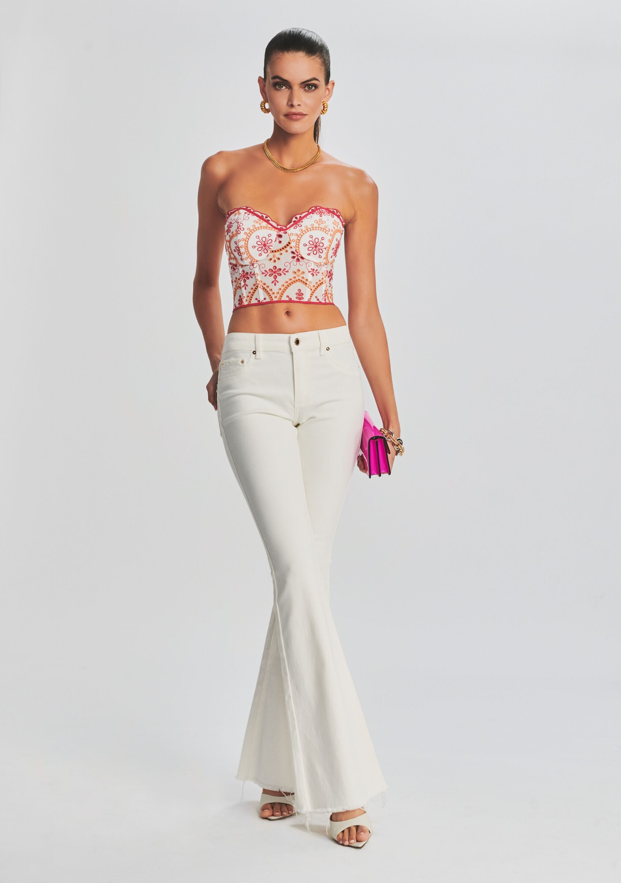 Moore Mid Rise Flare Jean-Stylulu