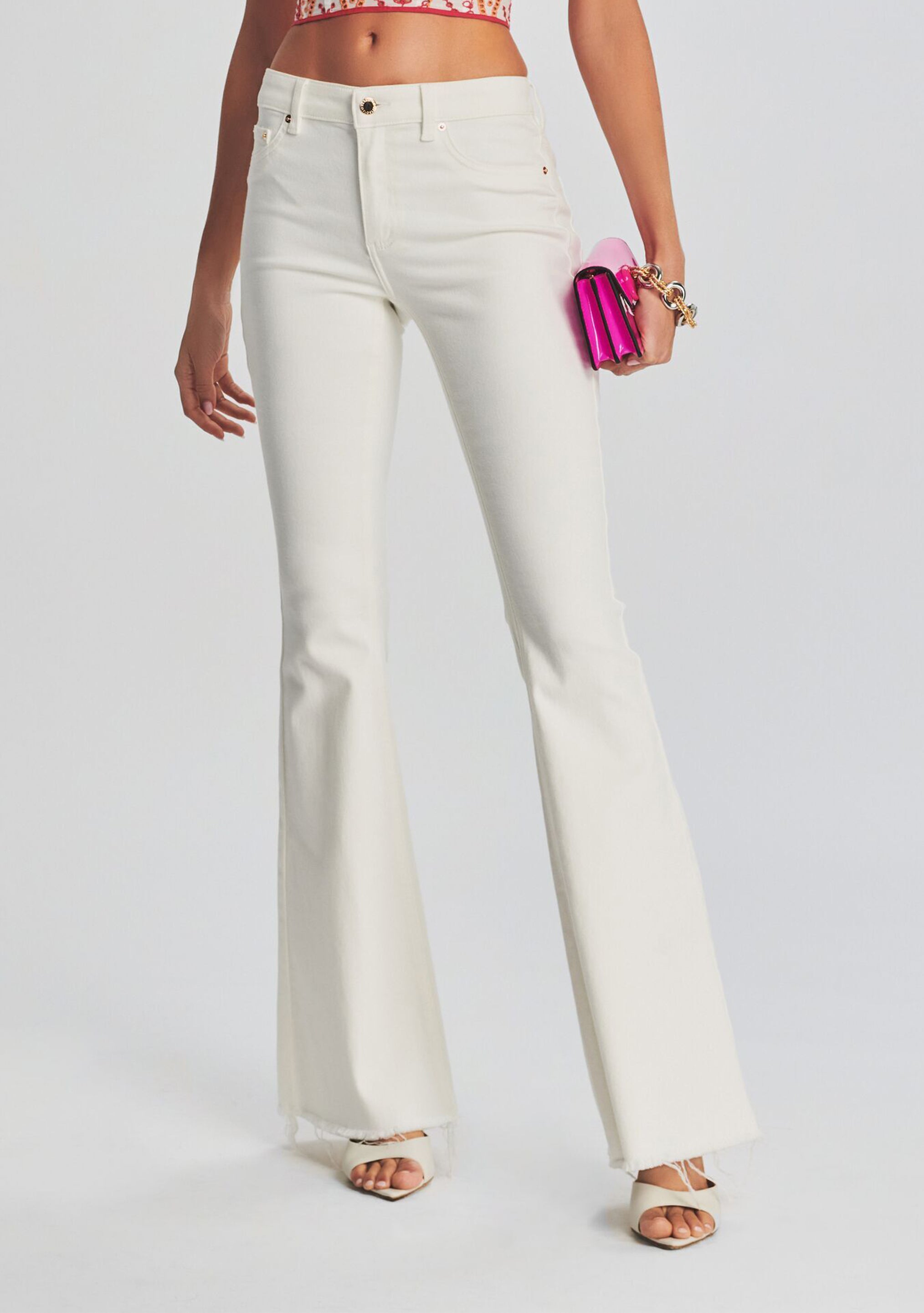 Moore Mid Rise Flare Jean-Stylulu