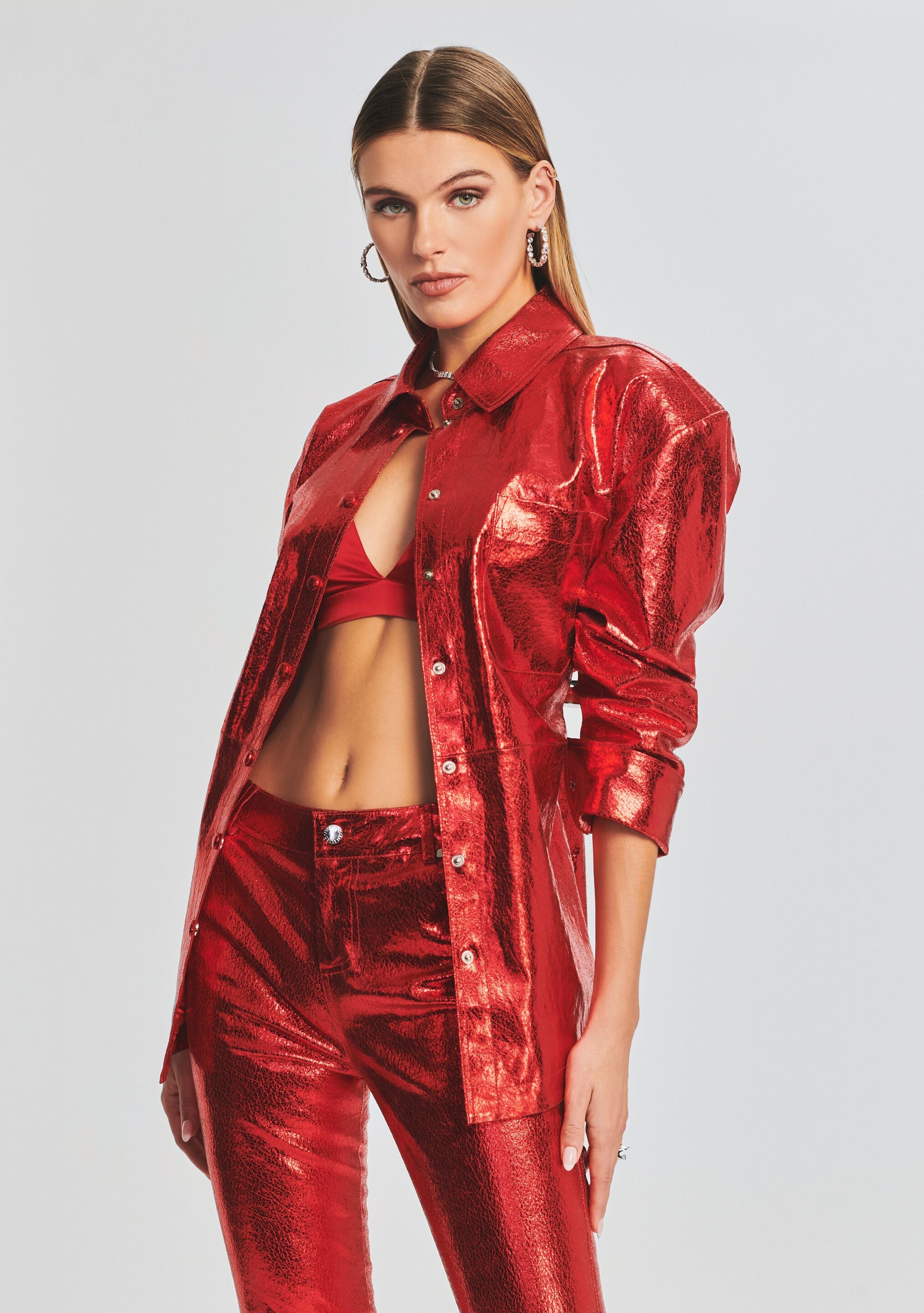 Mercury Leather Shirt-Stylulu