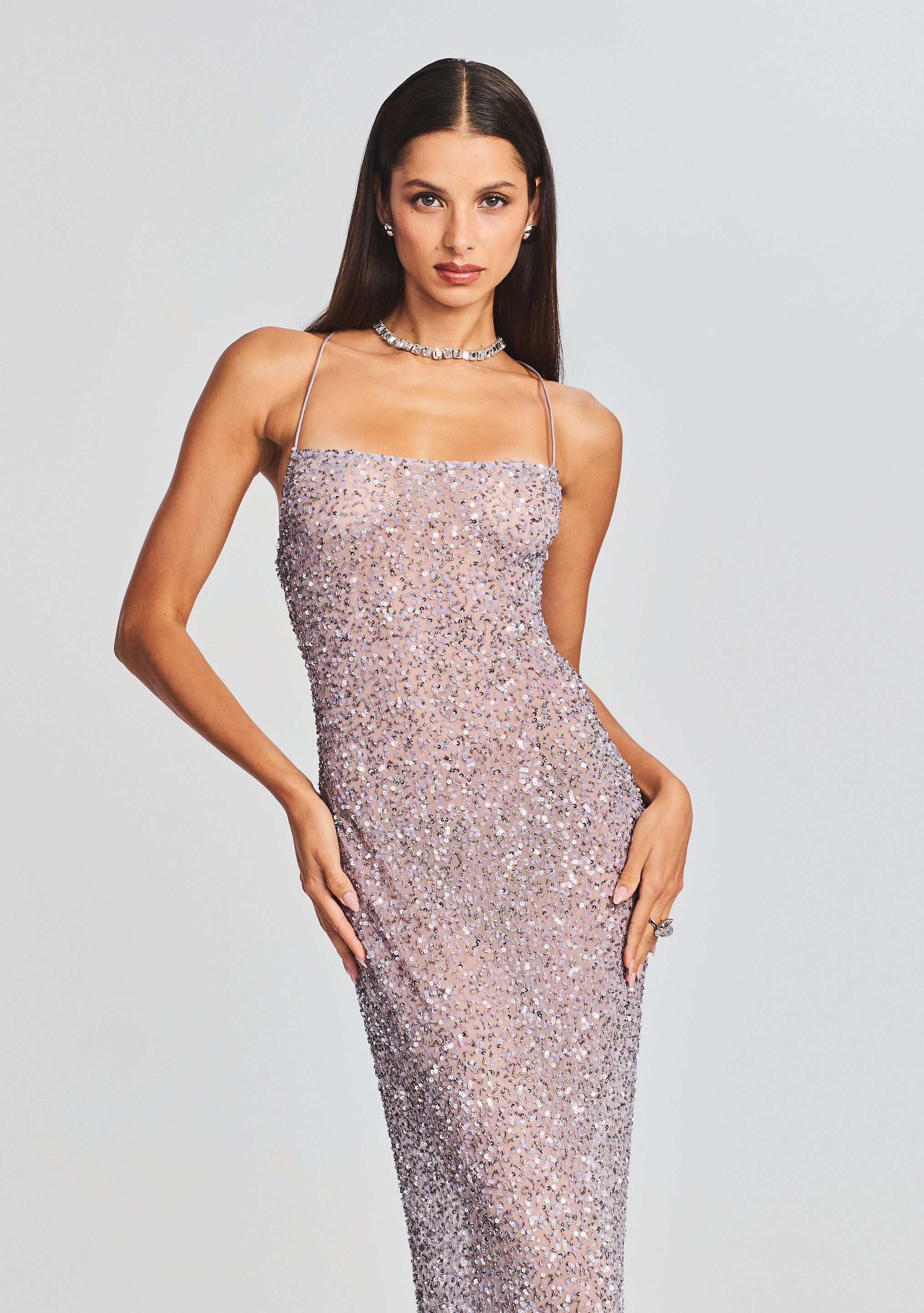 Dante Sequin Dress-Stylulu