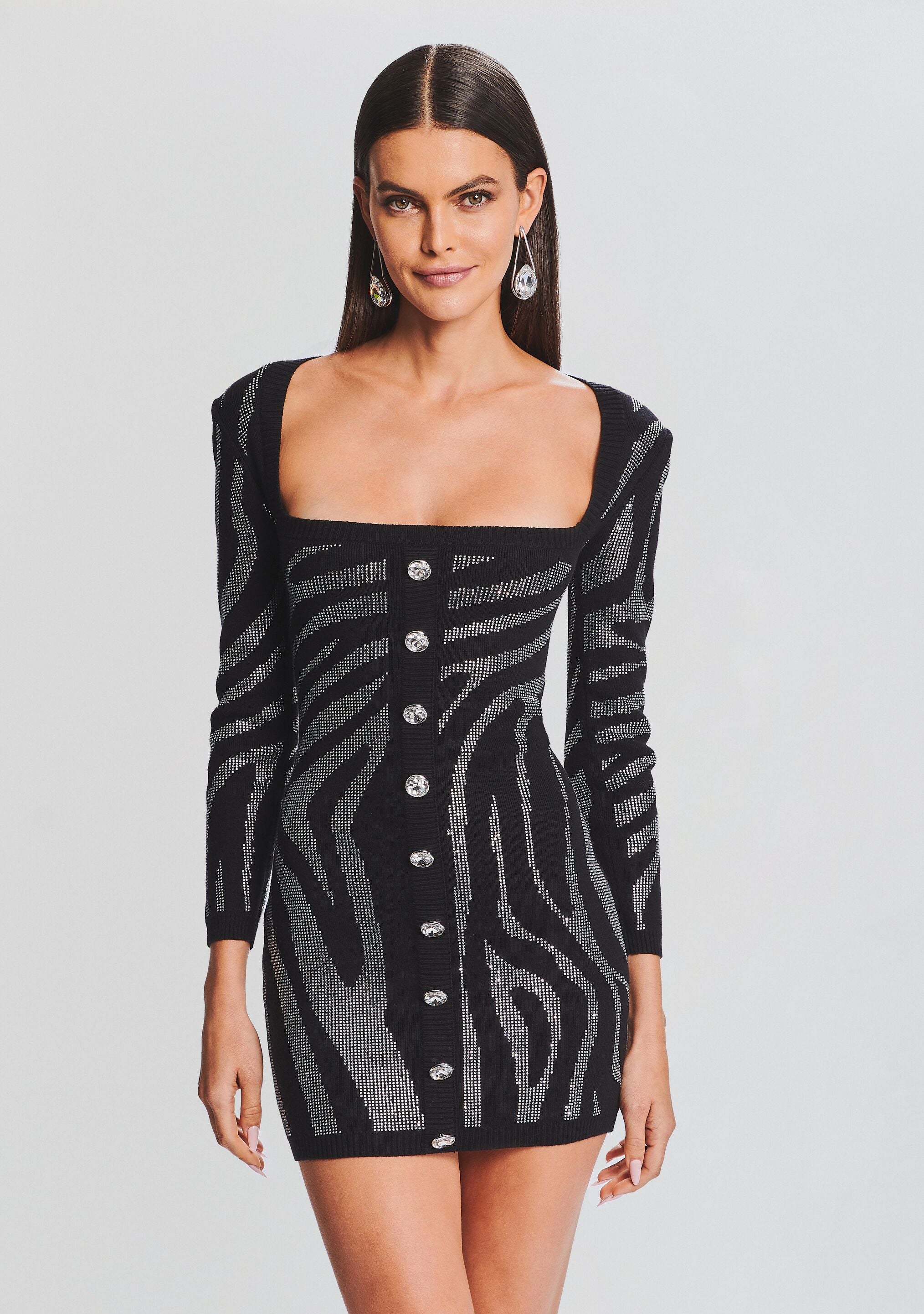 Elvira Knit Dress-Stylulu