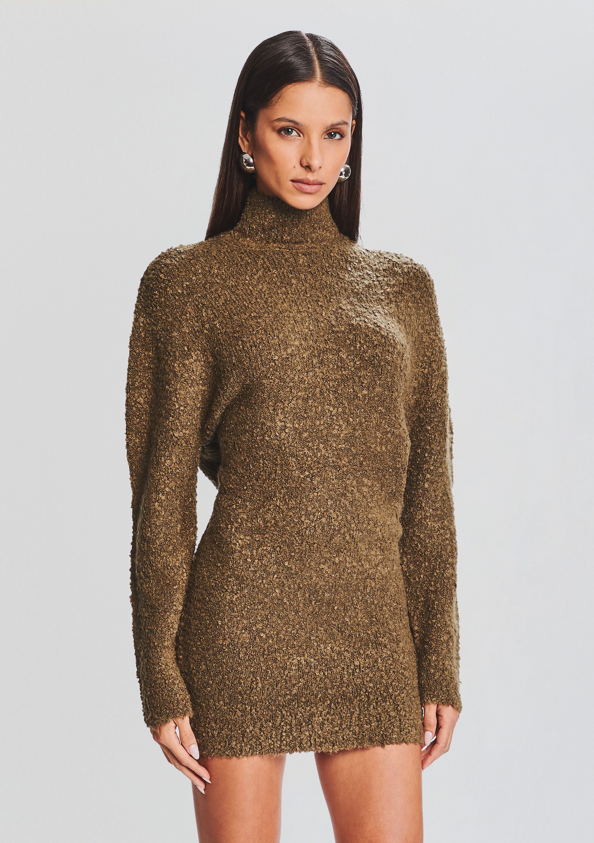 Charlie Sweater Dress-Stylulu