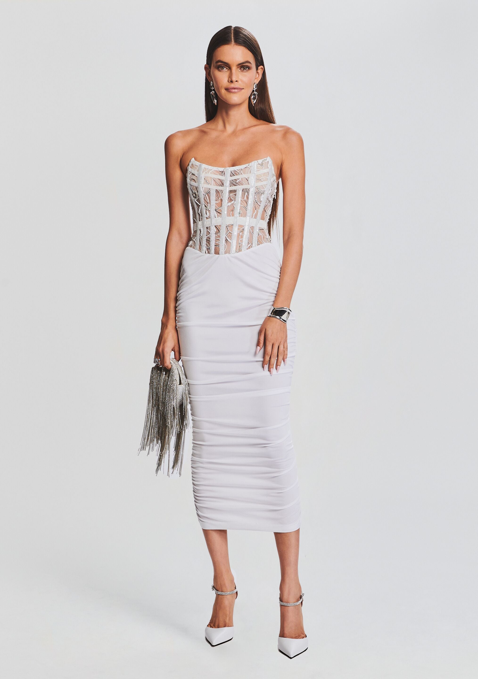 Fae Embellished Dress-Stylulu