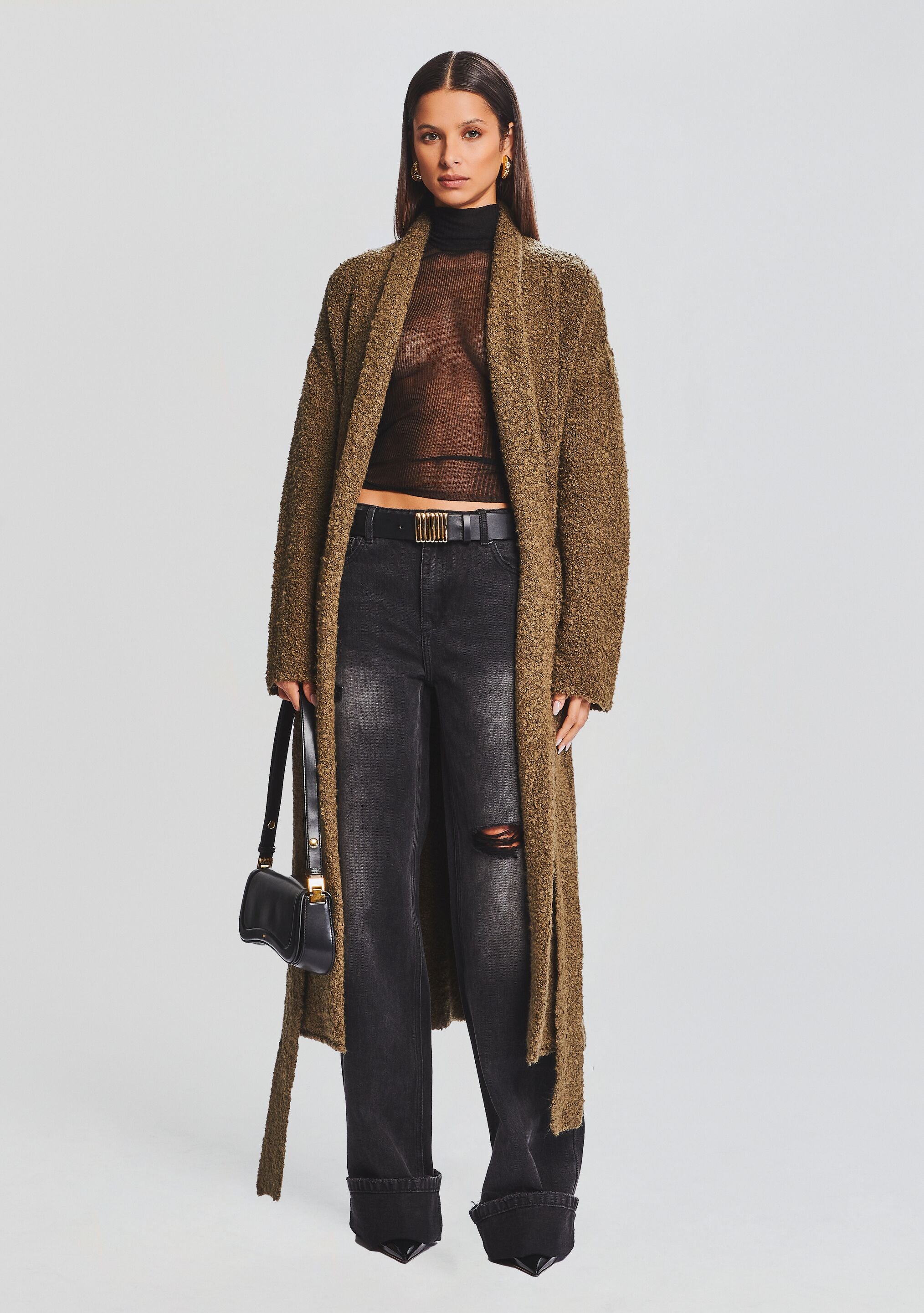 Reed Boucle Cardigan-Stylulu