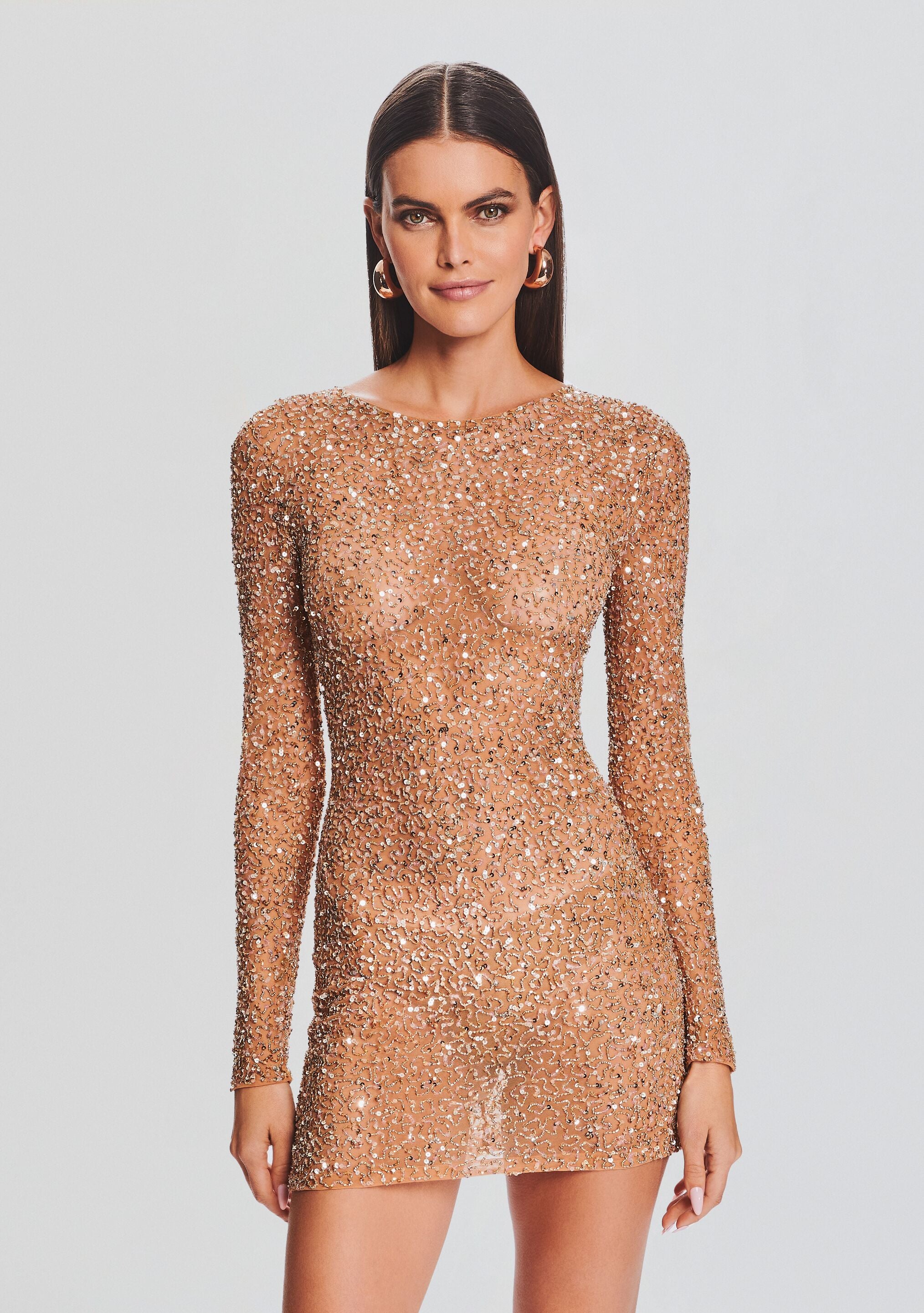Emani Sequin Dress-Stylulu