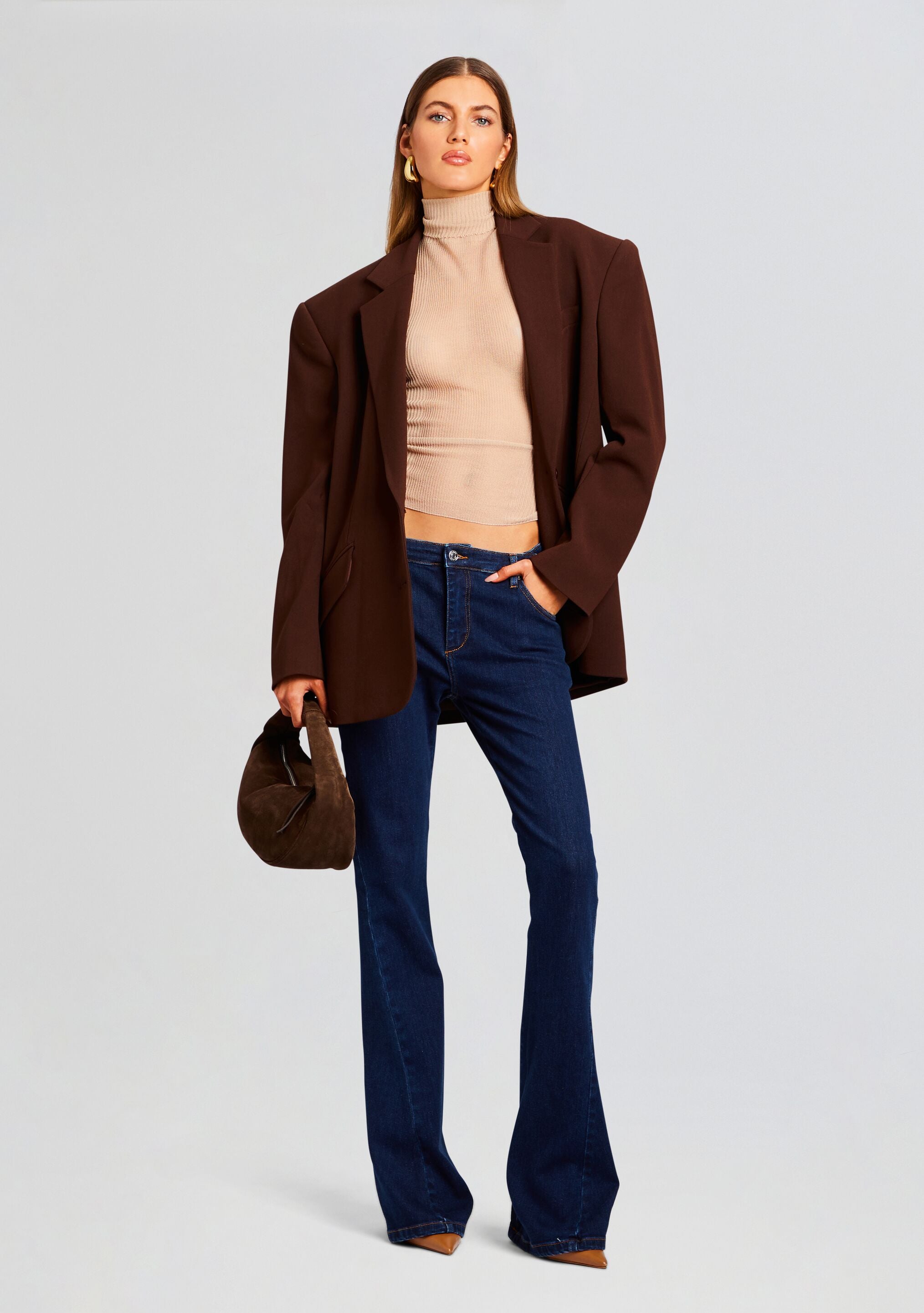 The Adel Oversized Dad Blazer-Stylulu