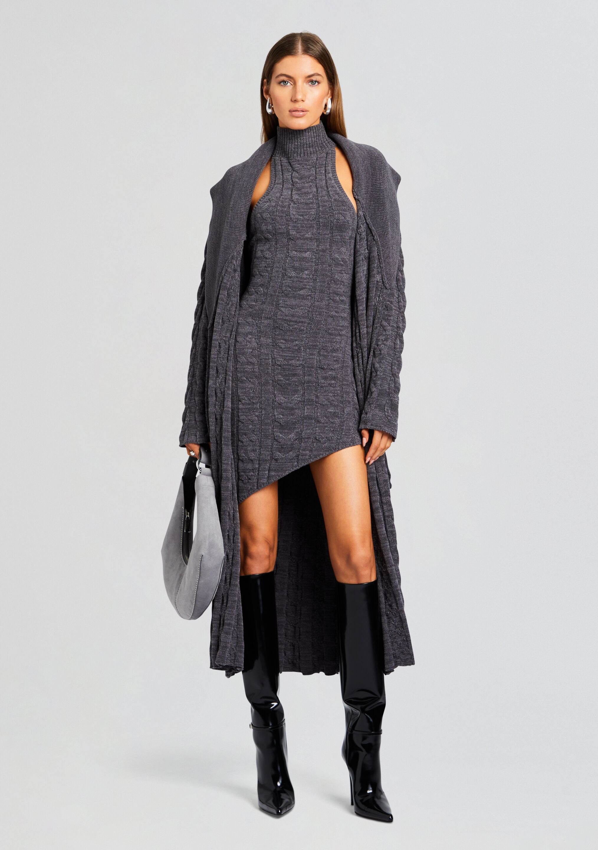 Perri Sweater Dress-Stylulu