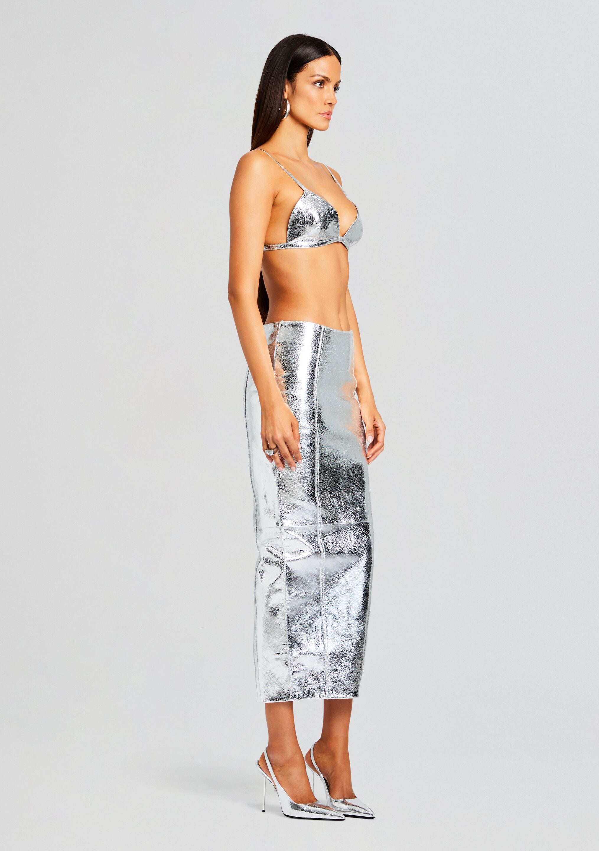 Liza Leather Skirt-Stylulu