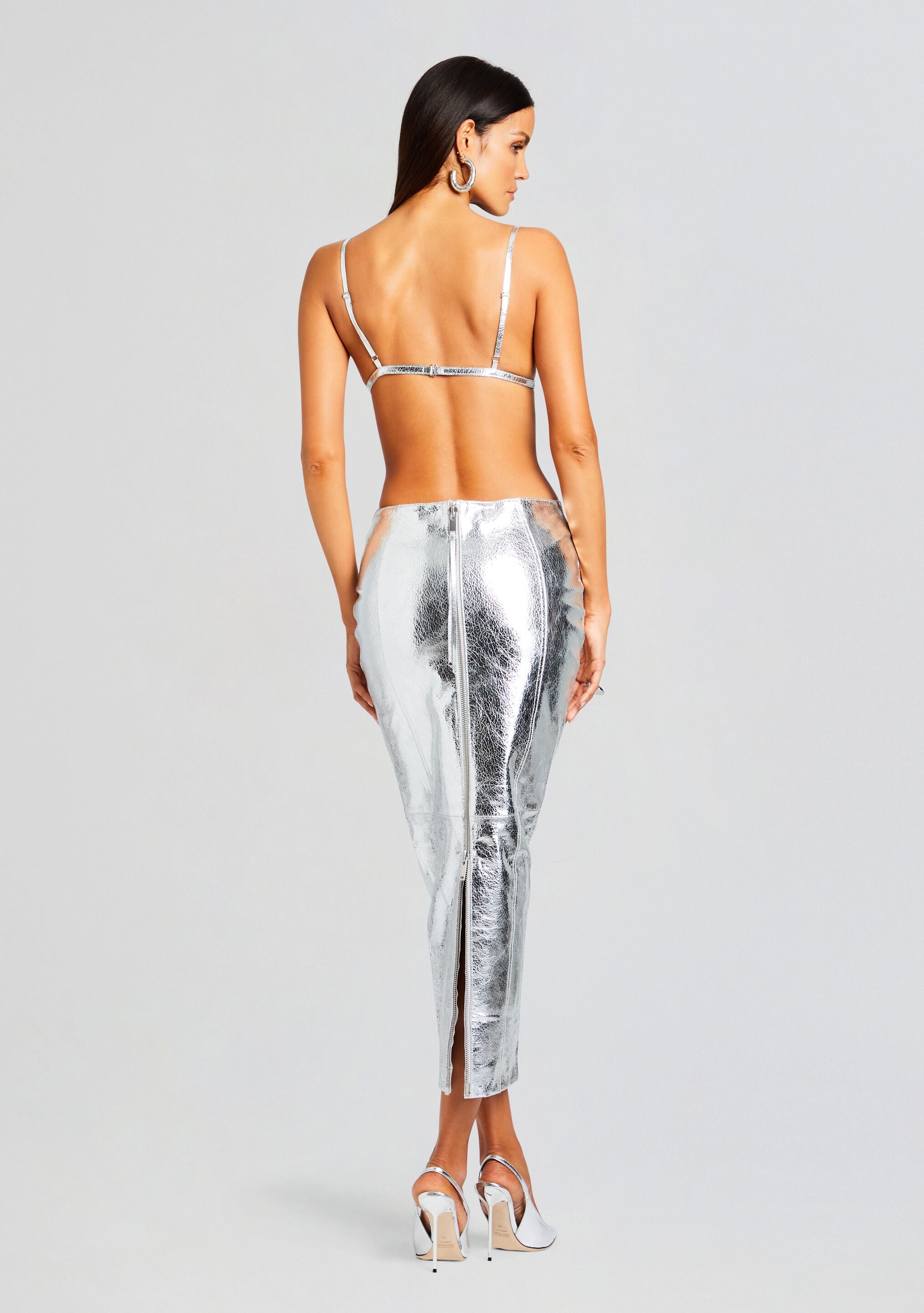 Liza Leather Skirt-Stylulu