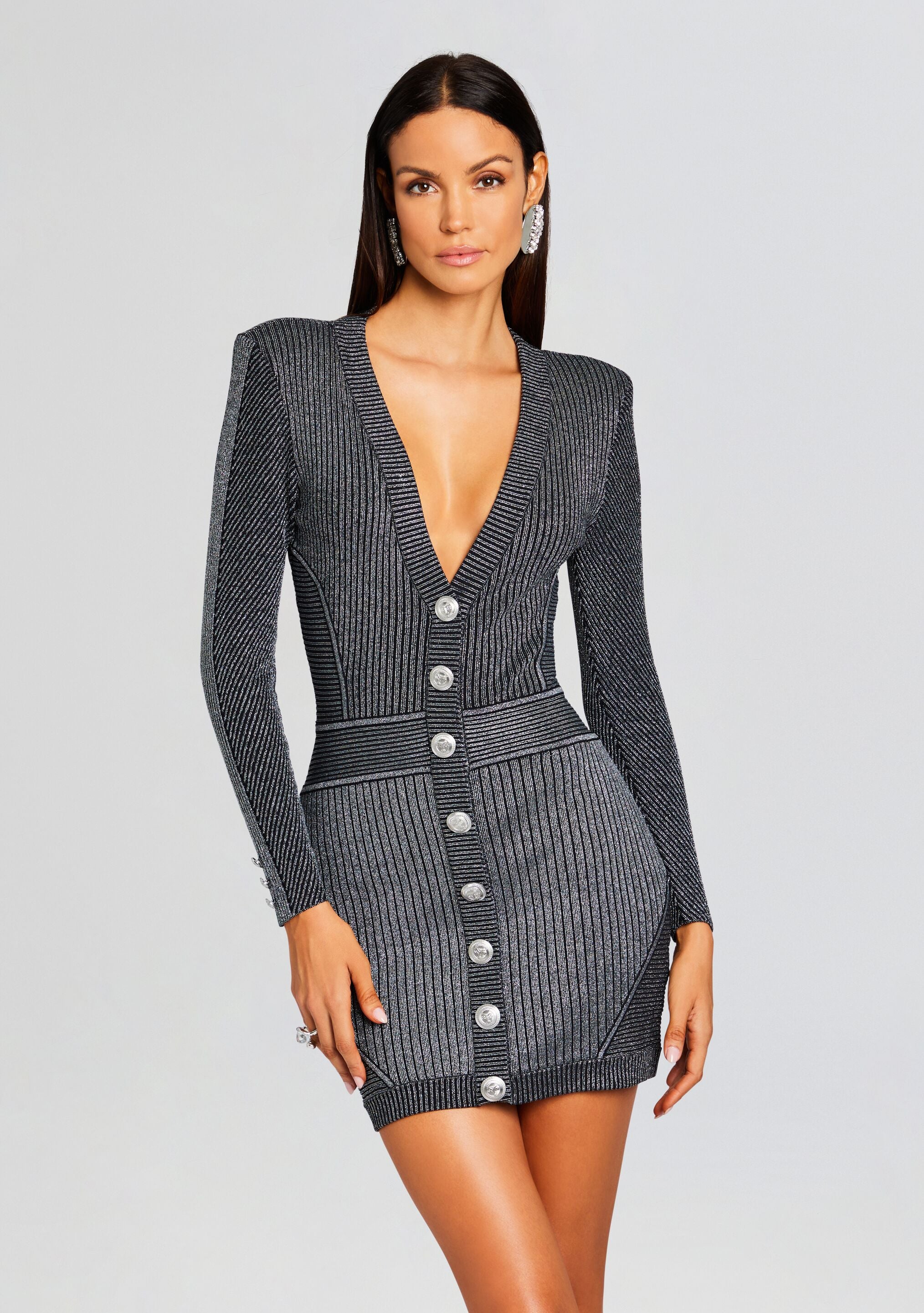 Zem Rib Knit Dress-Stylulu