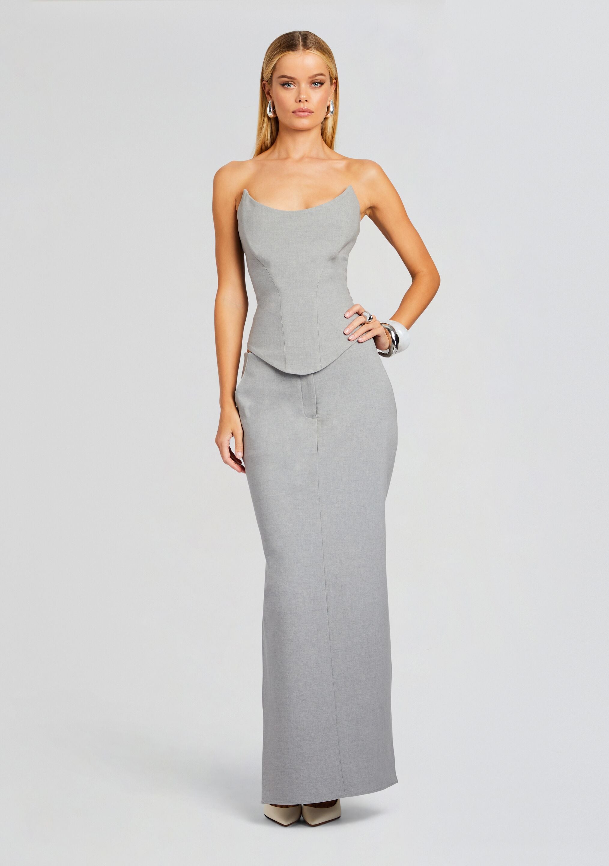 Rylie Wool Skirt-Stylulu