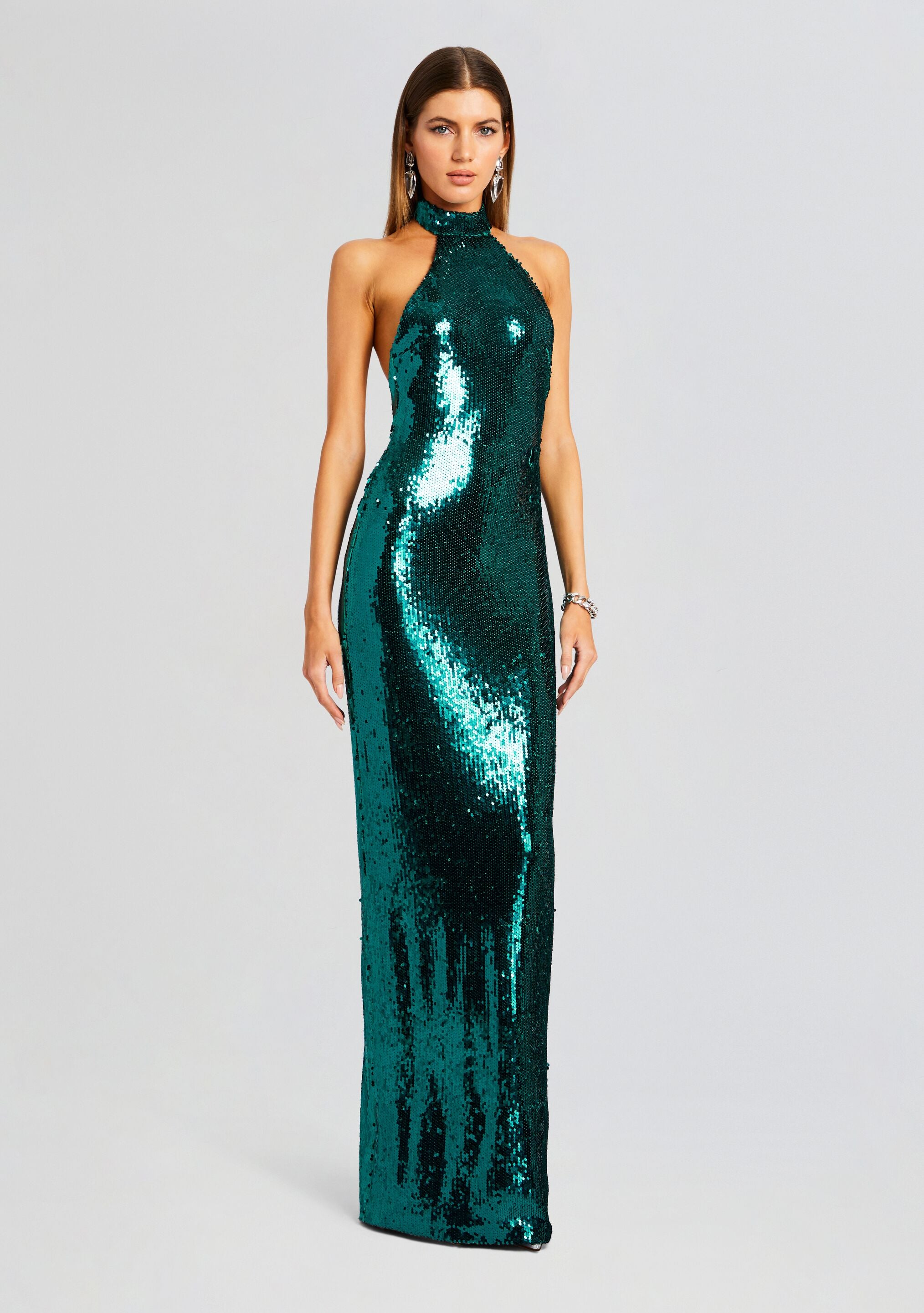 Cora Sequin Dress-Stylulu