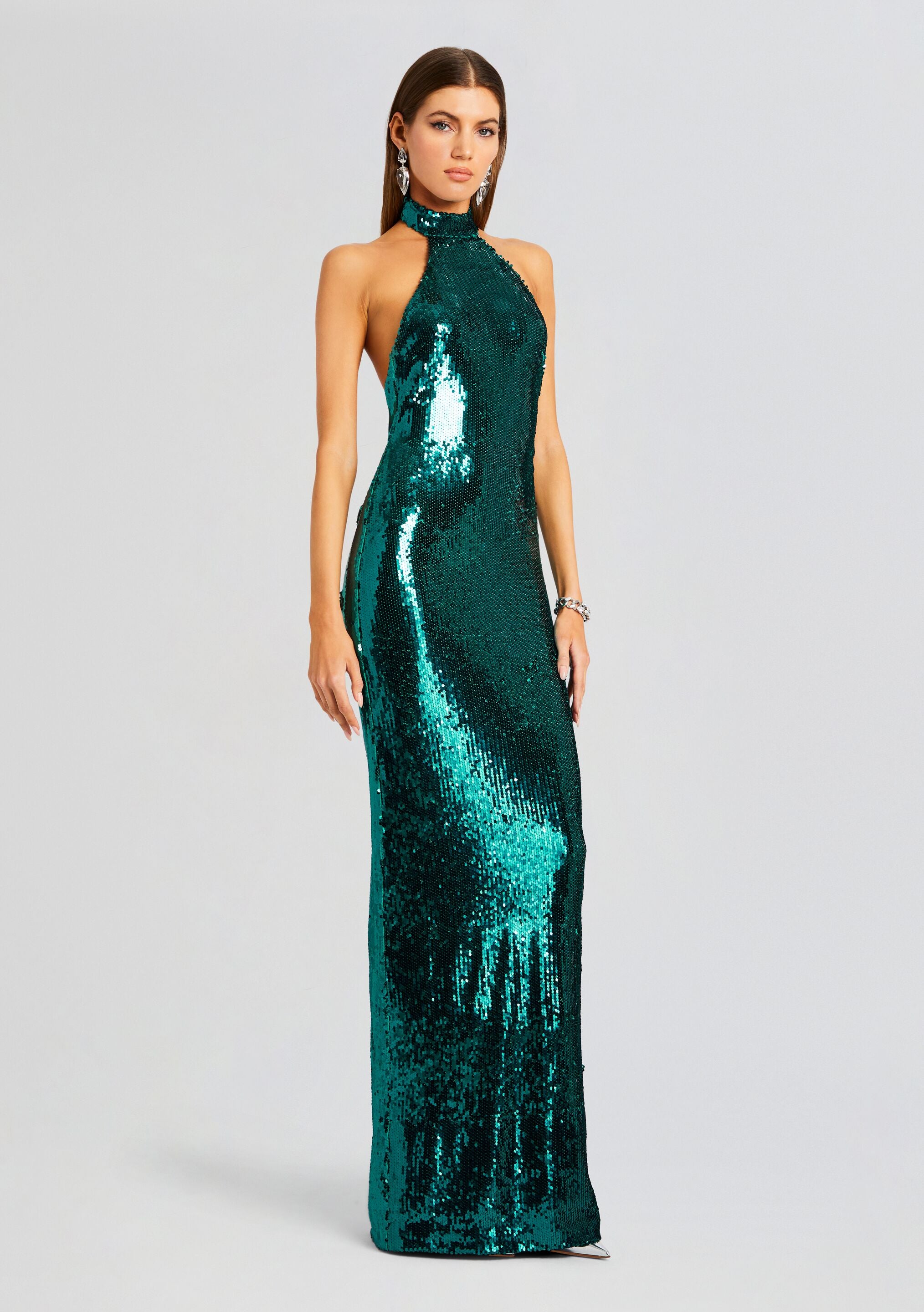 Cora Sequin Dress-Stylulu