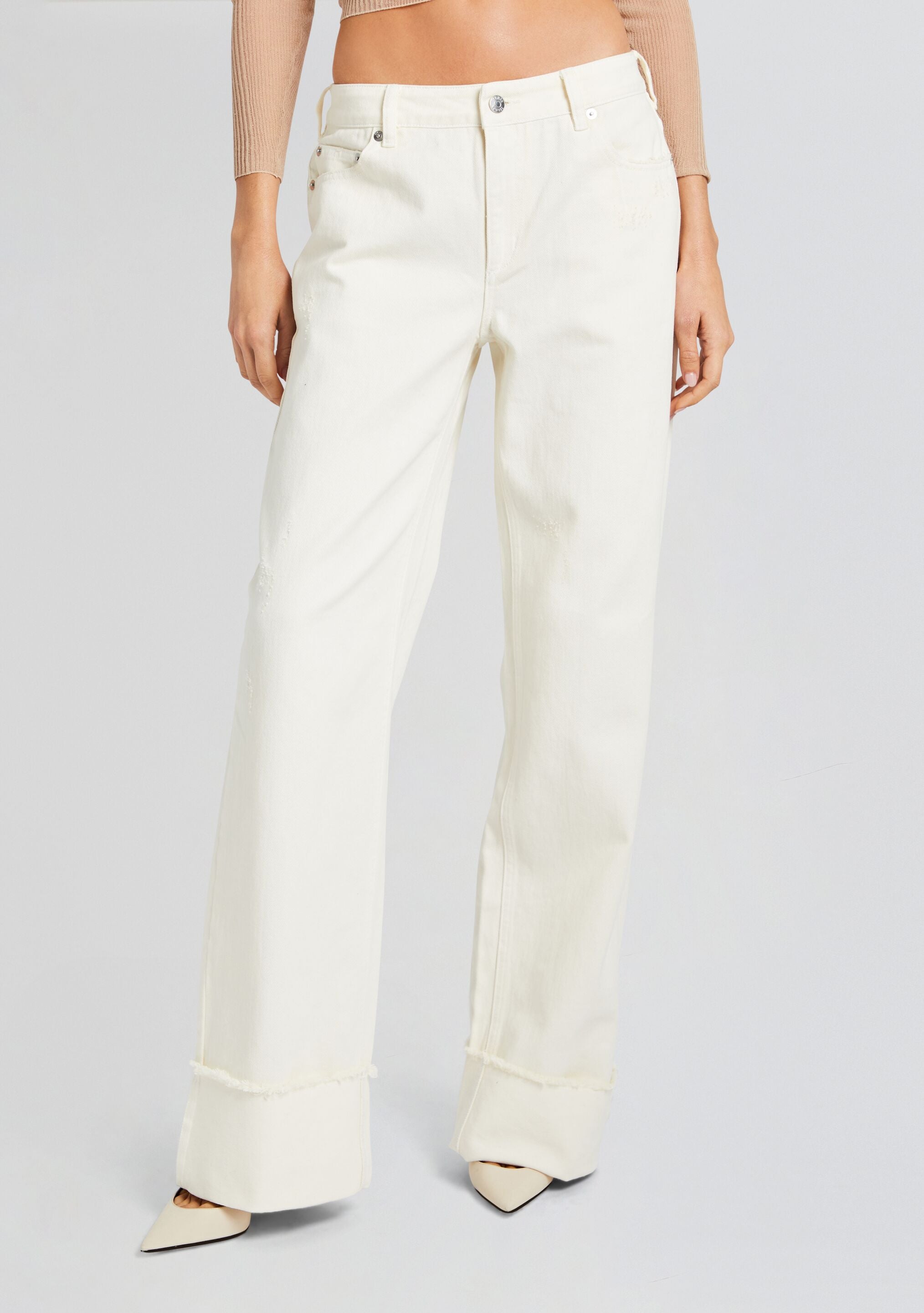 Margot Cuffed Boyfriend Jean-Stylulu