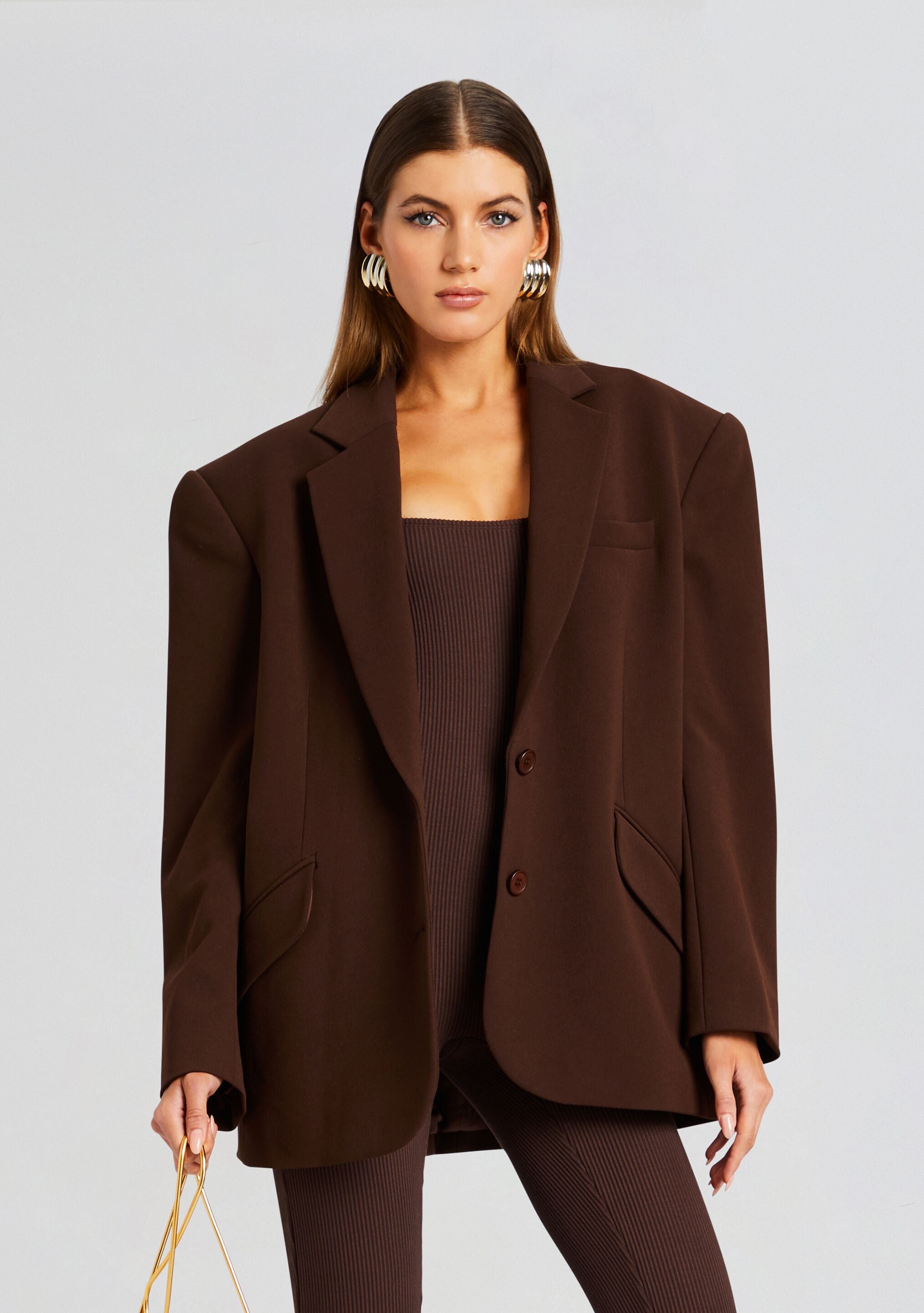 The Adel Oversized Dad Blazer-Stylulu