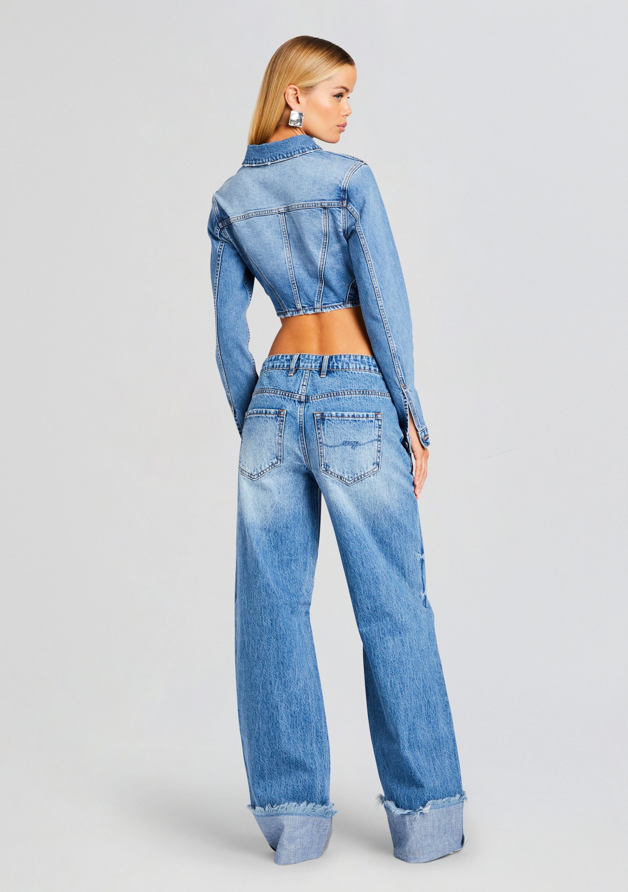 Carolina Denim Jacket-Stylulu