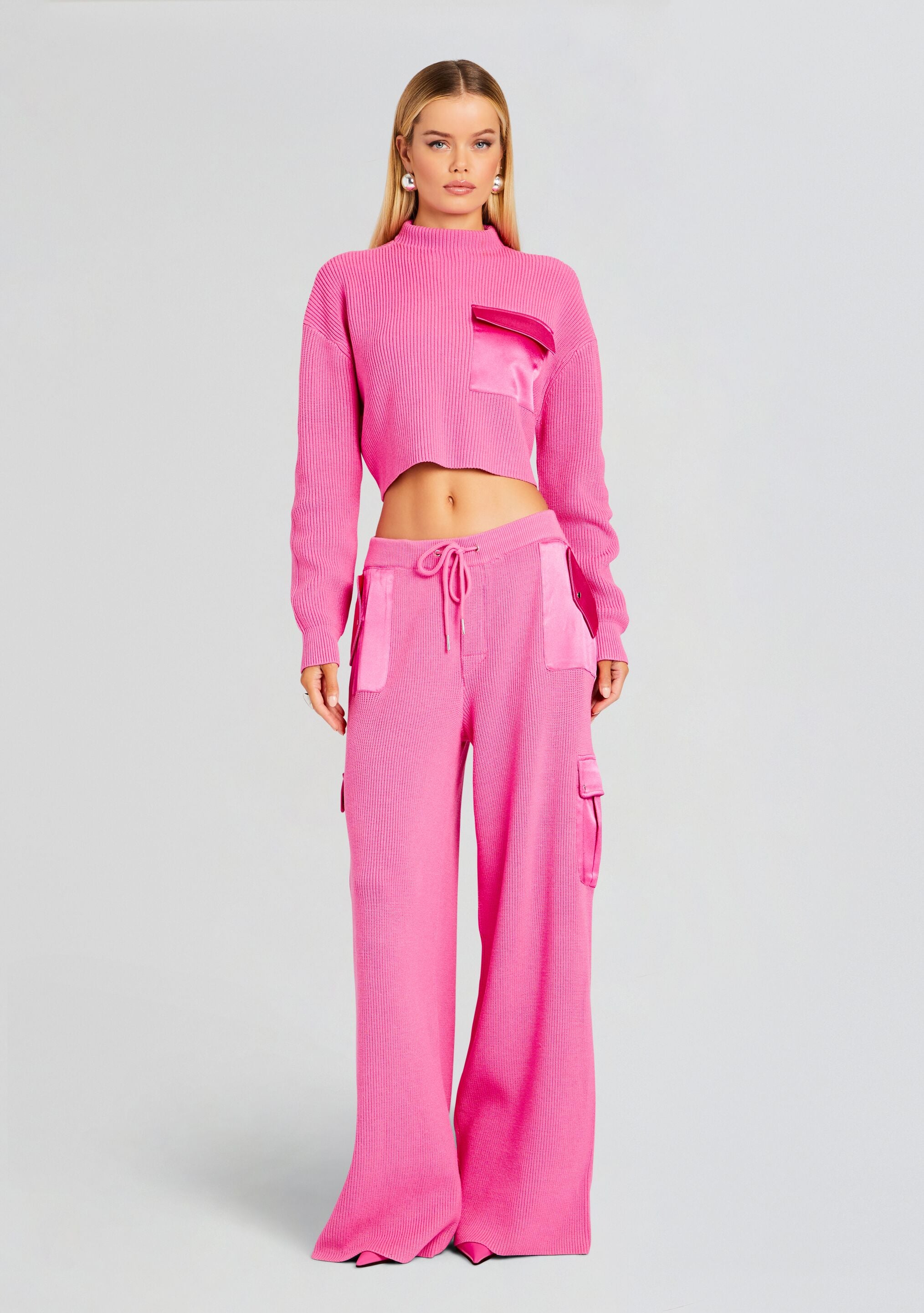 Daph Knit Cargo Pant-Stylulu