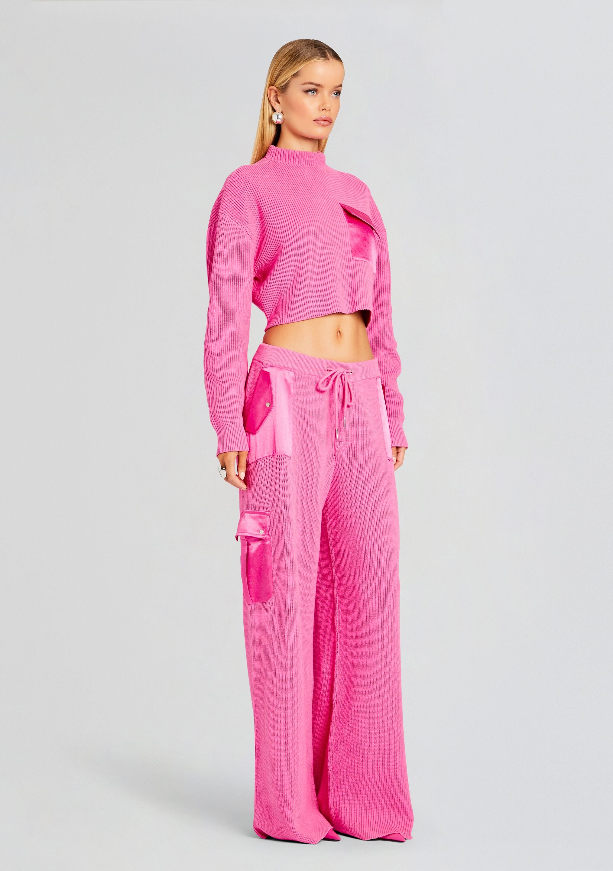 Daph Knit Cargo Pant-Stylulu