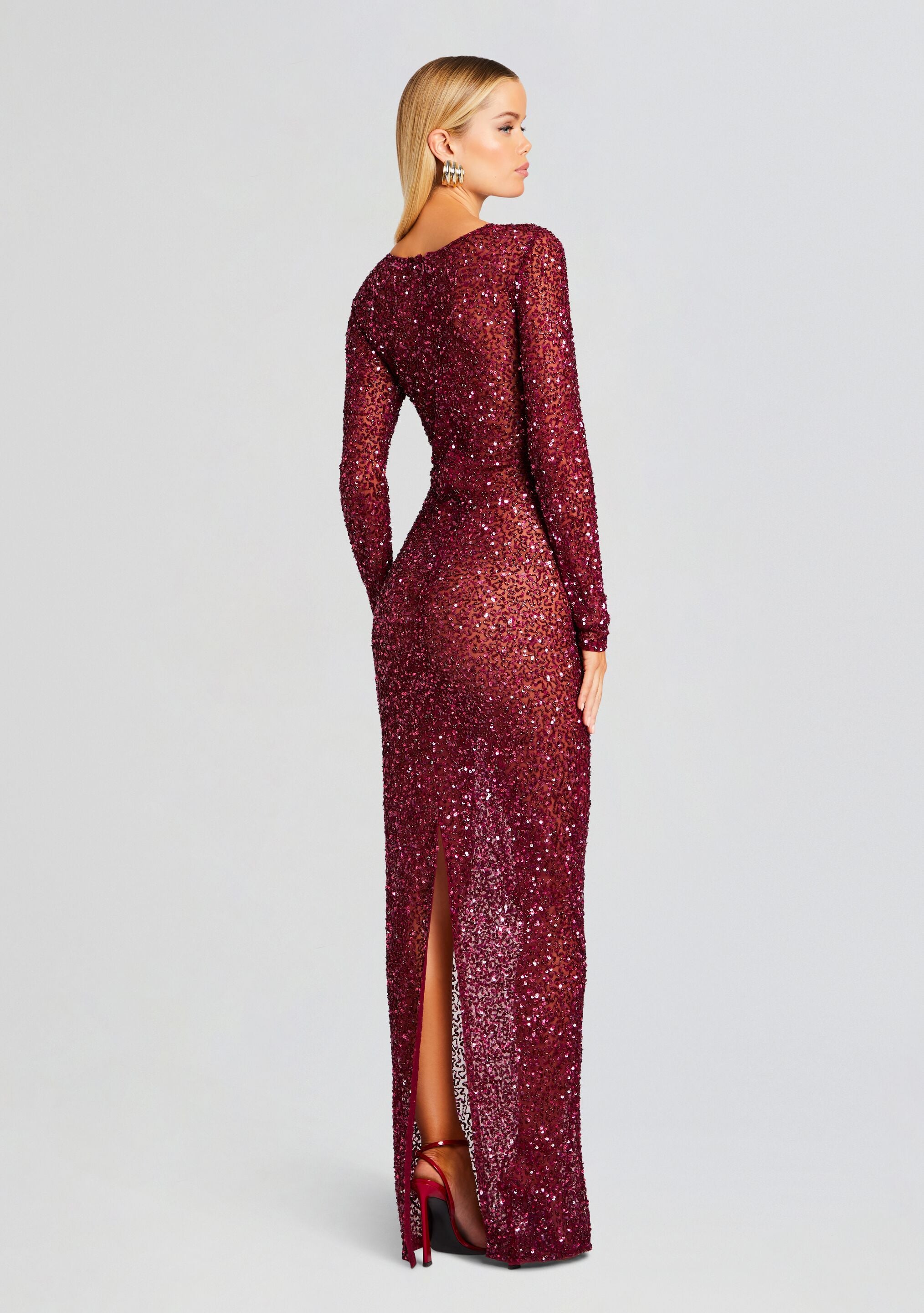 Heidi Sequin Dress-Stylulu