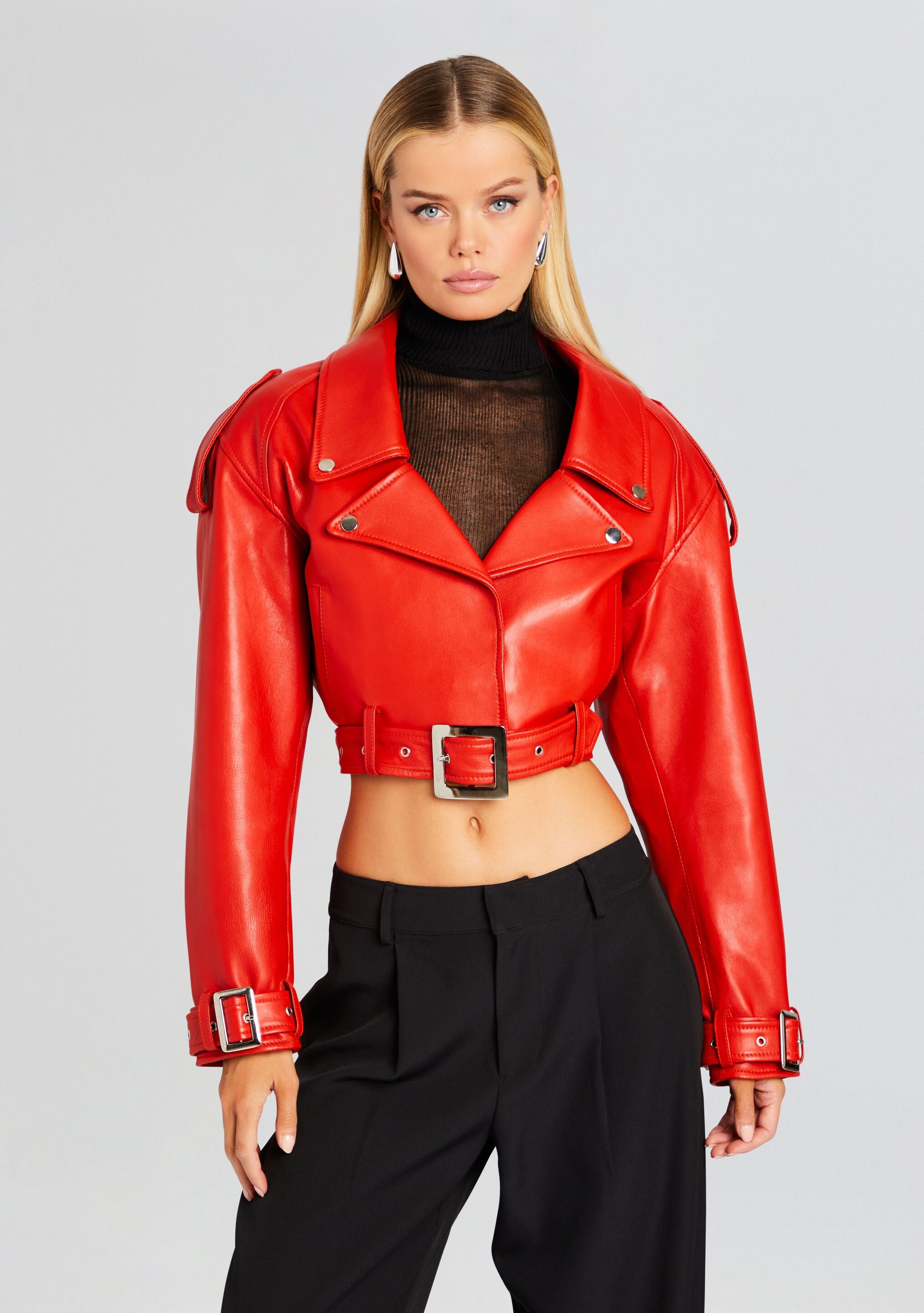 Victoria Leather Jacket-Stylulu