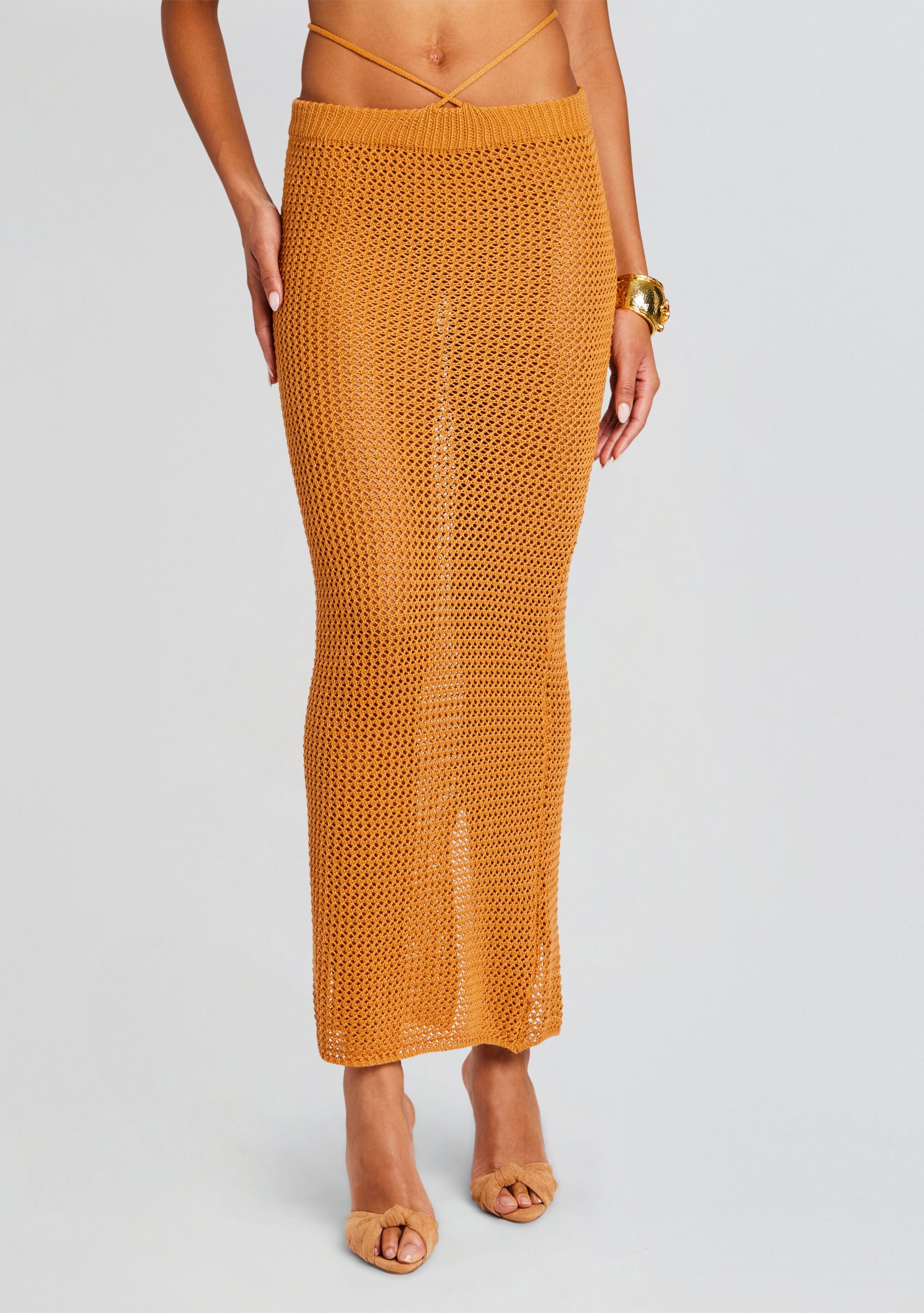 Aria Knitted Skirt-Stylulu