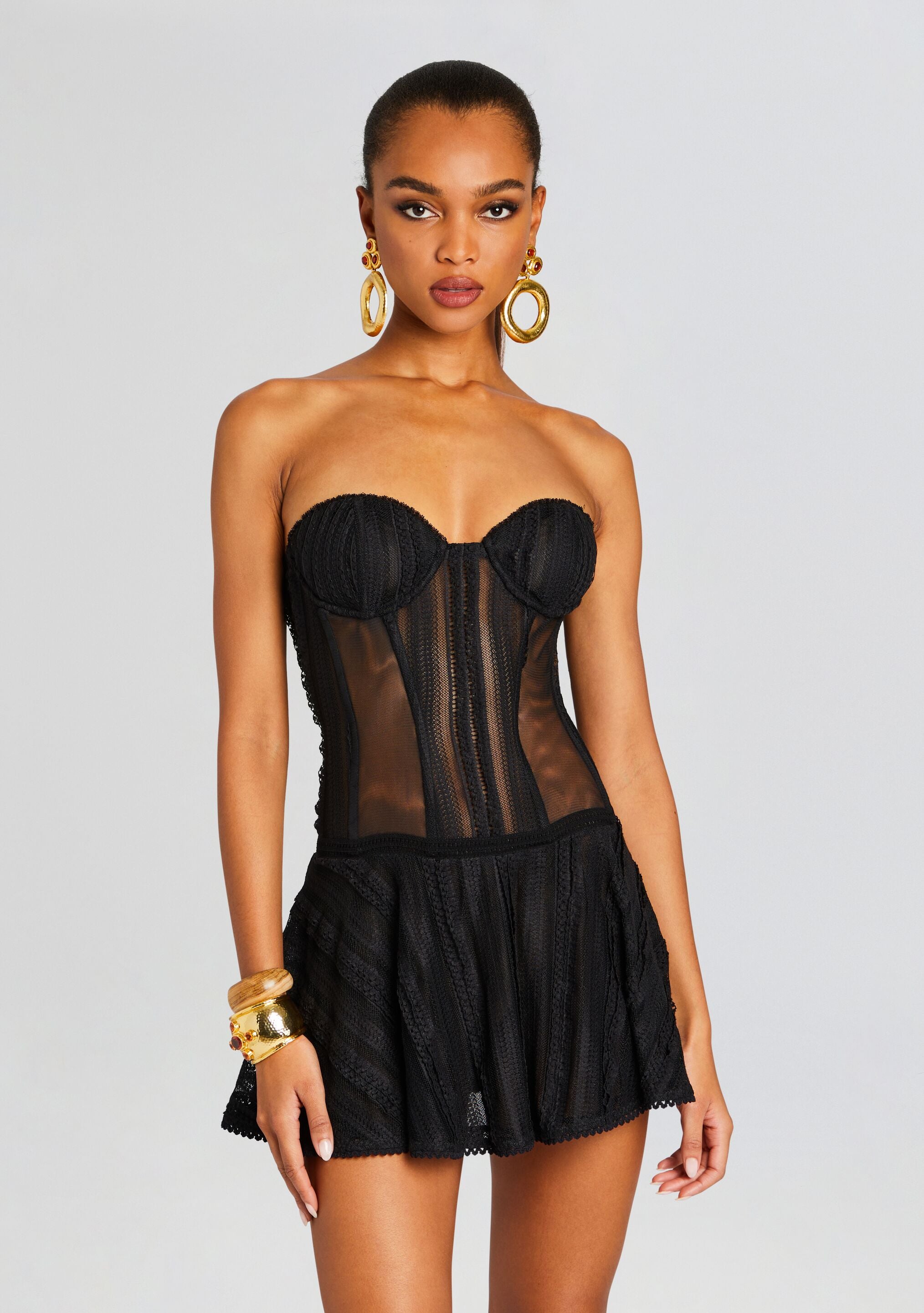 Bakary Short Dress-Stylulu