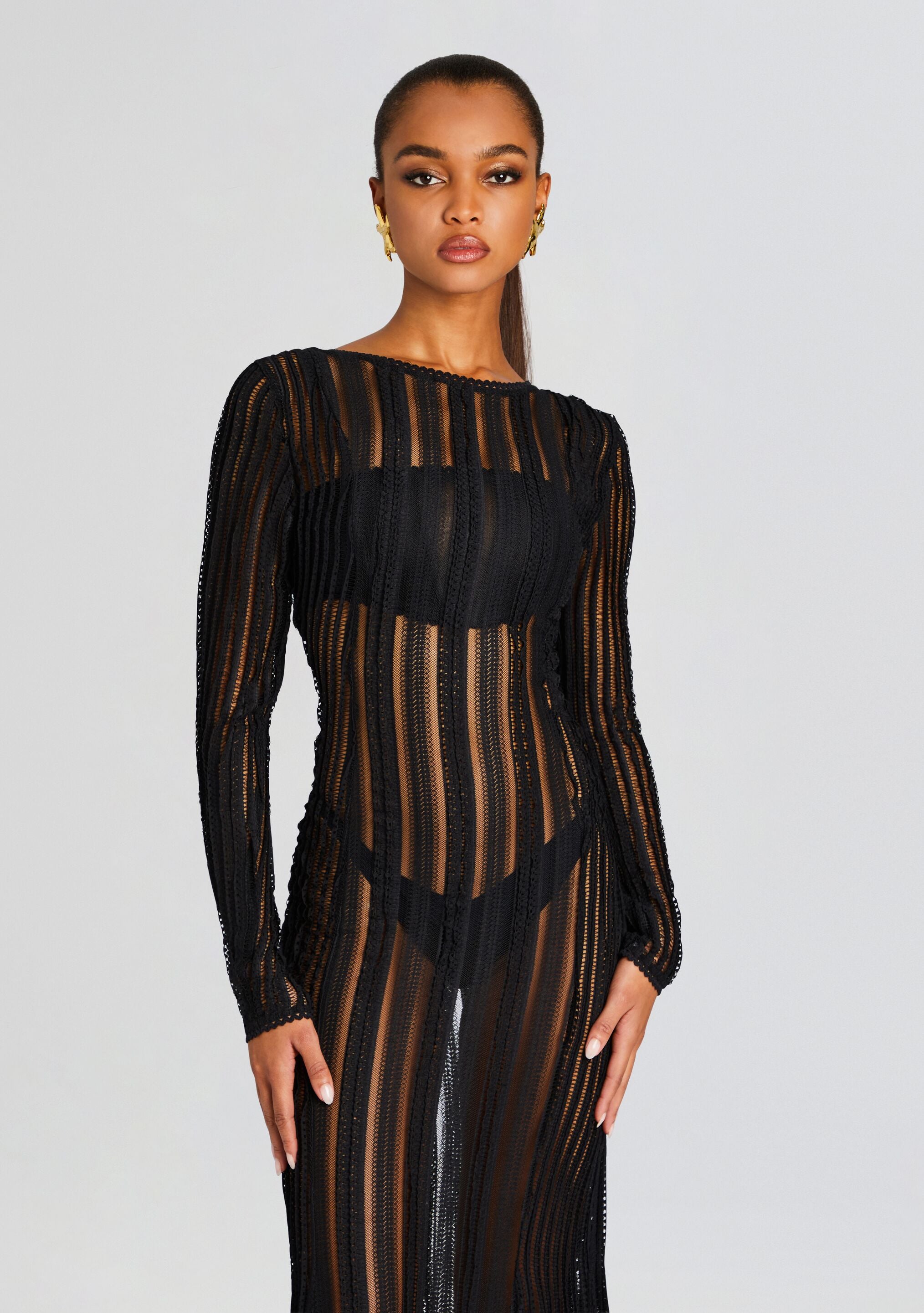 Saley Long Dress-Stylulu