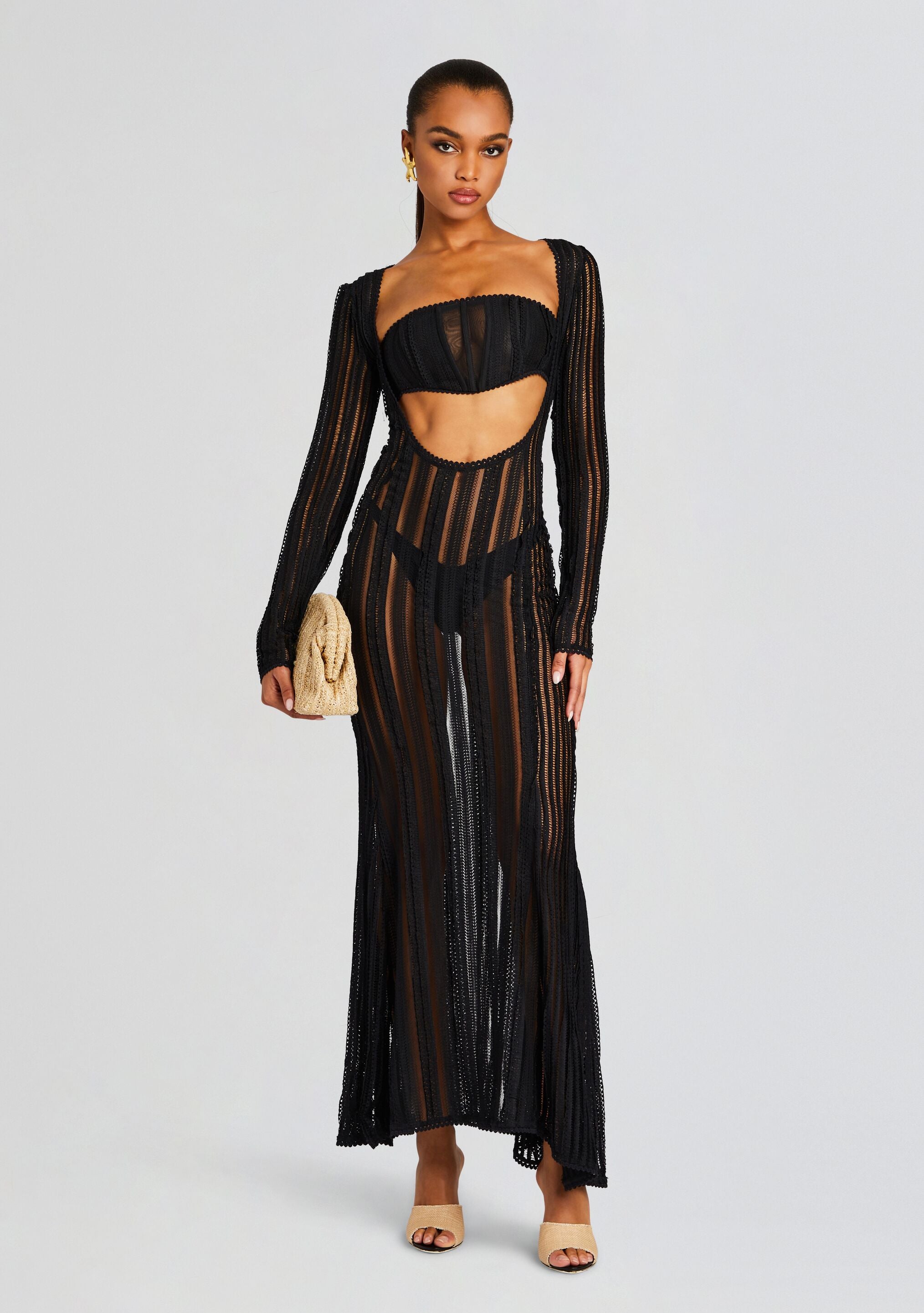 Saley Long Dress-Stylulu