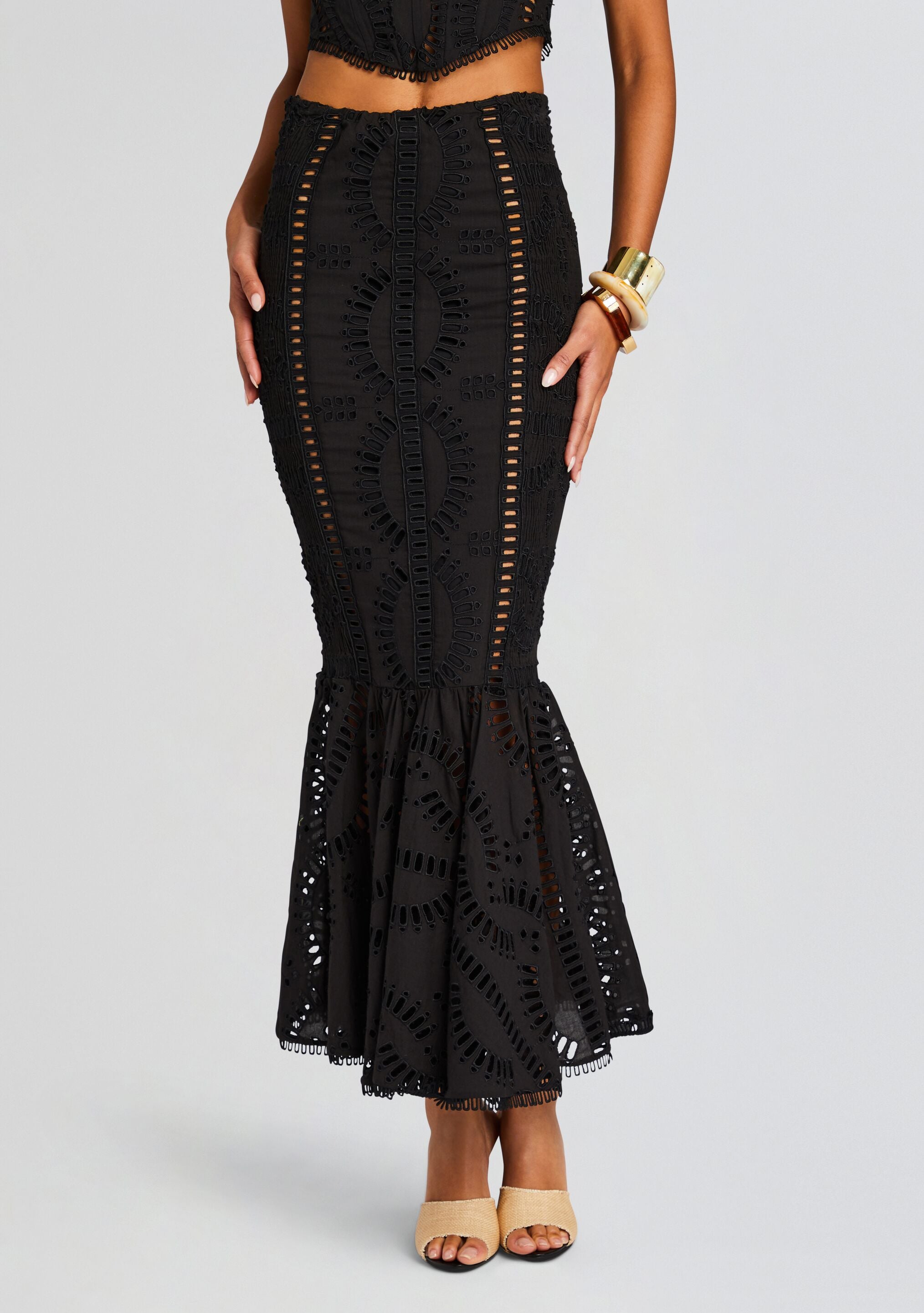 Fray Long Skirt-Stylulu