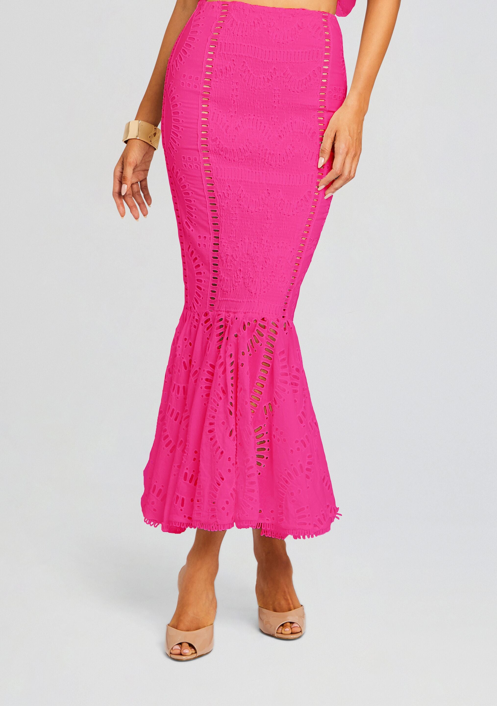 Fray Long Skirt-Stylulu
